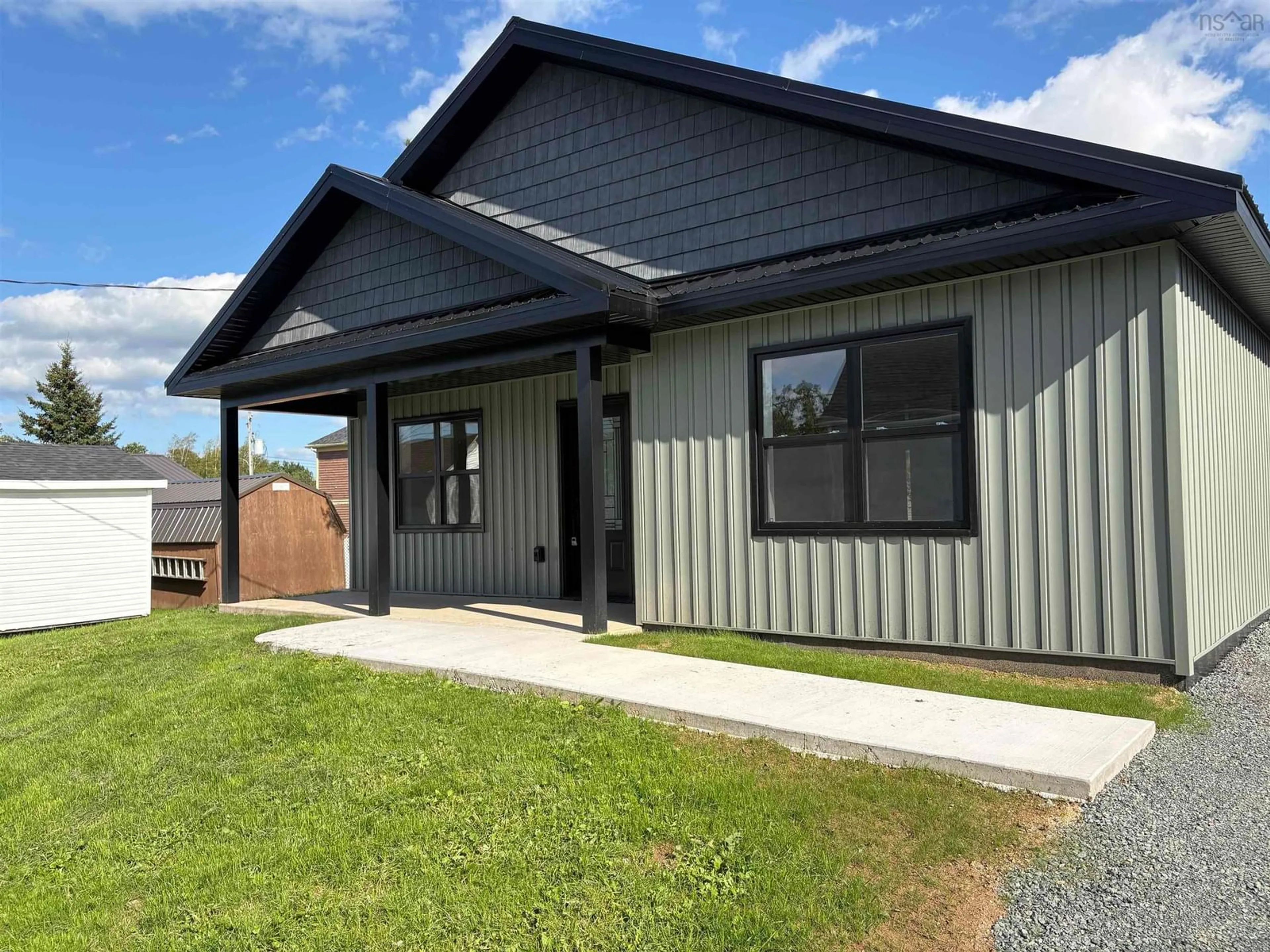 Home with vinyl exterior material, building for 1921 Rundle's Lane, Westville Nova Scotia B0K 2A0