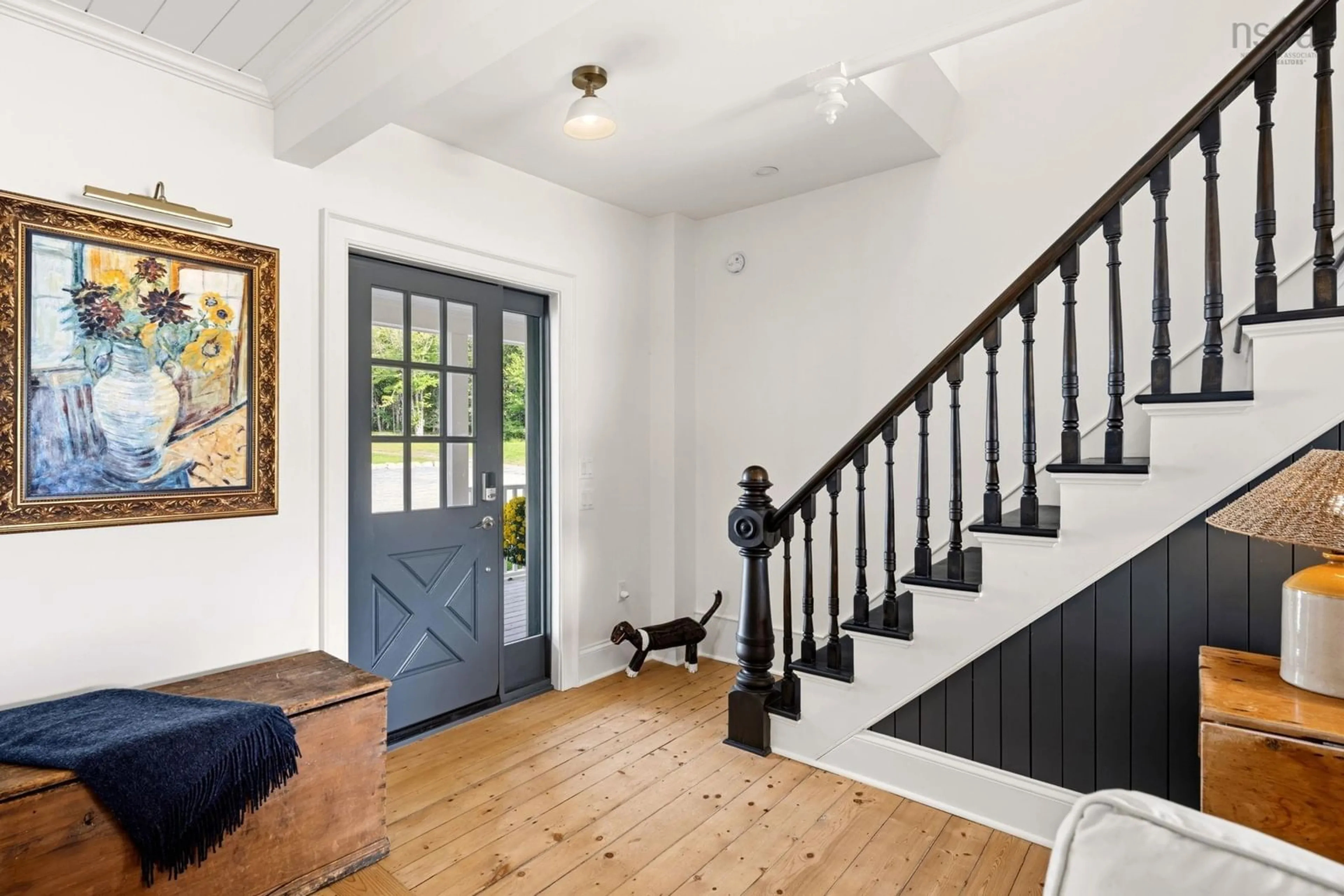 Indoor entryway for 4591 and 4587 Highway 332, East Lahave Nova Scotia B4V 0V5