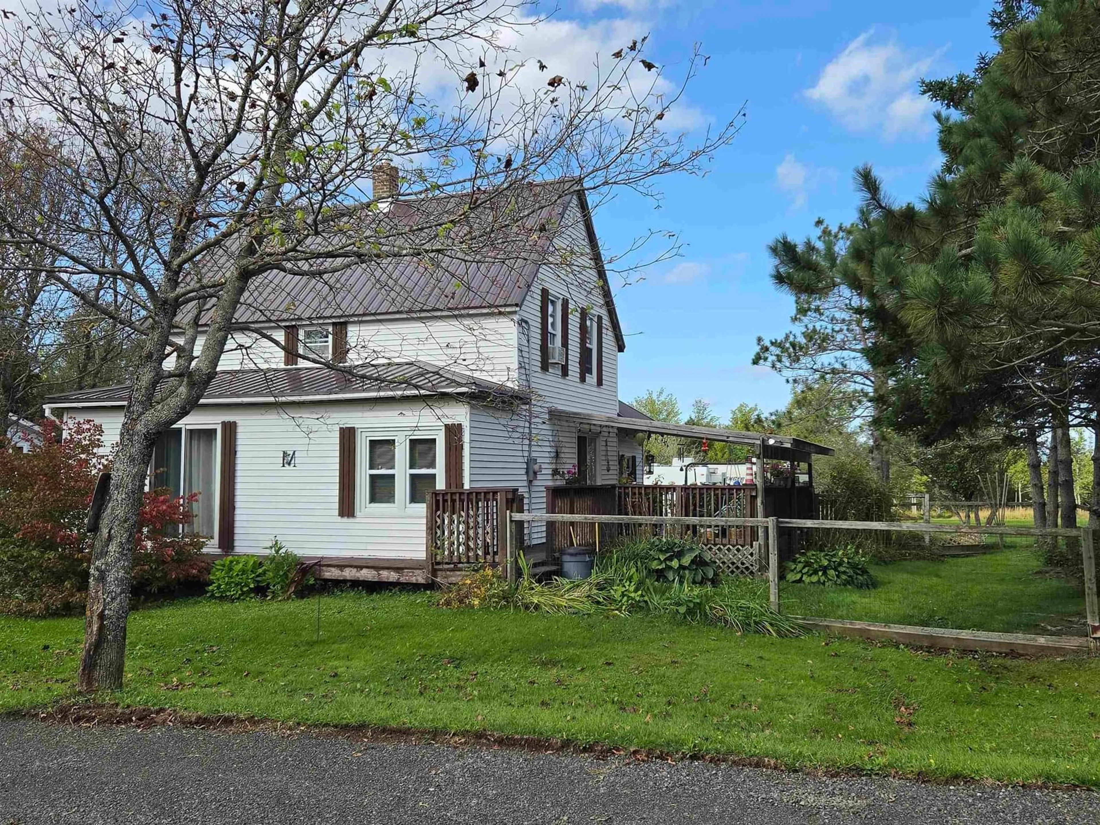 A pic from outside/outdoor area/front of a property/back of a property/a pic from drone, street for 1816 Victoria St, Westville Nova Scotia B0K 1H0