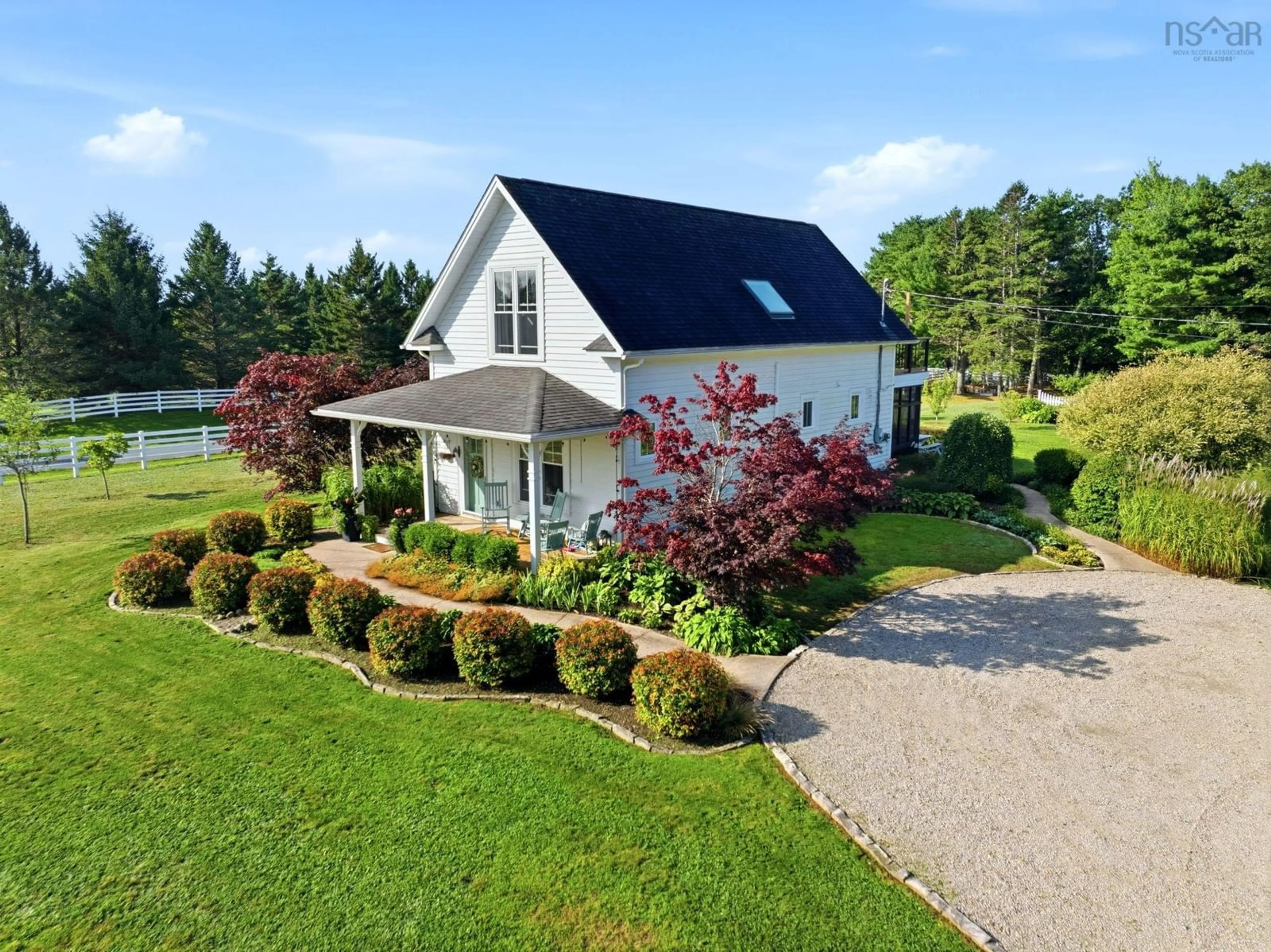 A pic from outside/outdoor area/front of a property/back of a property/a pic from drone, water/lake/river/ocean view for 4303 3 Hwy, Chester Nova Scotia B0J 1J0
