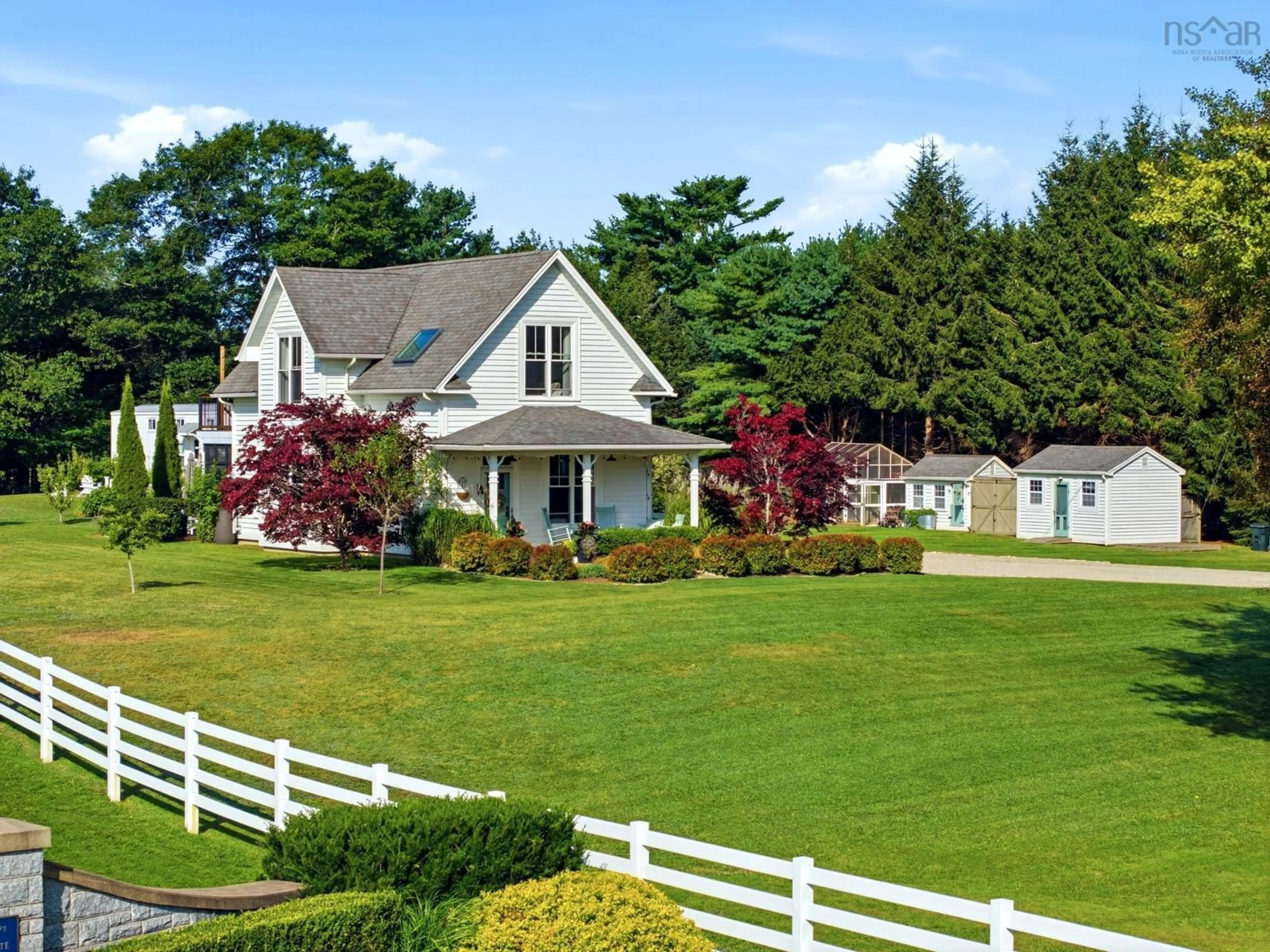 Home with vinyl exterior material, street for 4303 3 Hwy, Chester Nova Scotia B0J 1J0