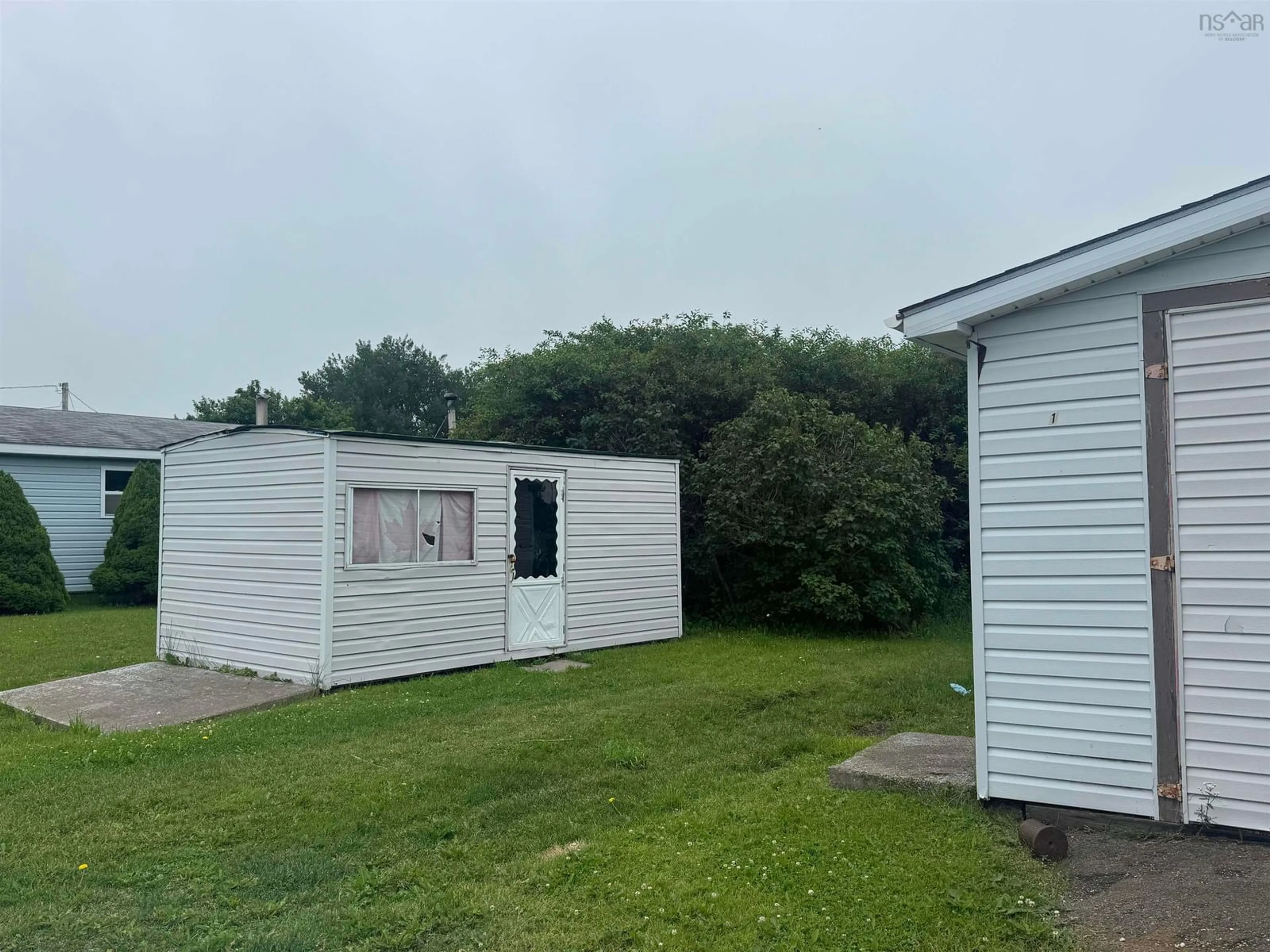 Shed for 119 Rateau St, Sydney Mines Nova Scotia B1V 1X4