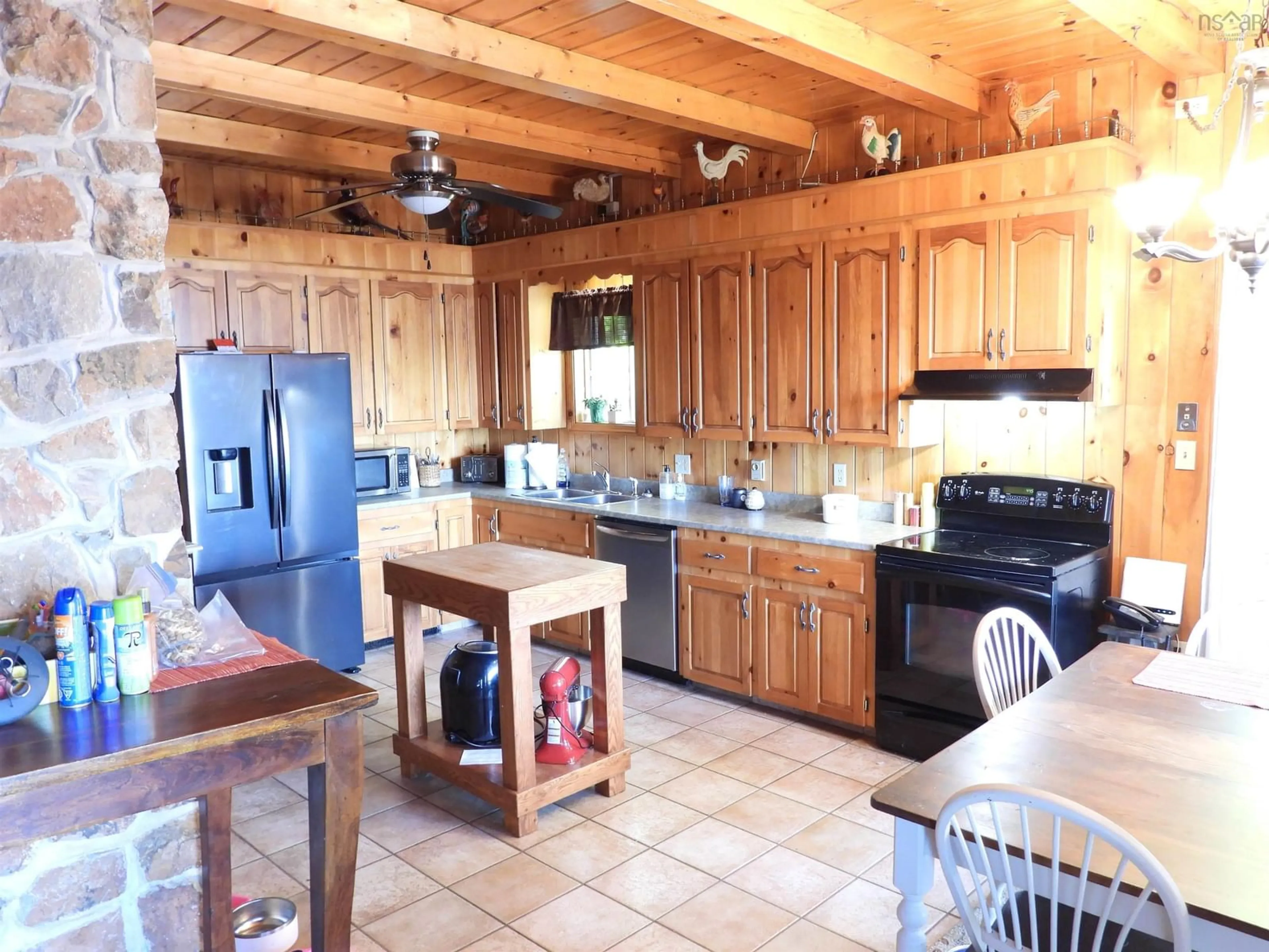 Open concept kitchen, unknown for 360 Birch Lane, Aylesford Lake Nova Scotia B0P 1C0