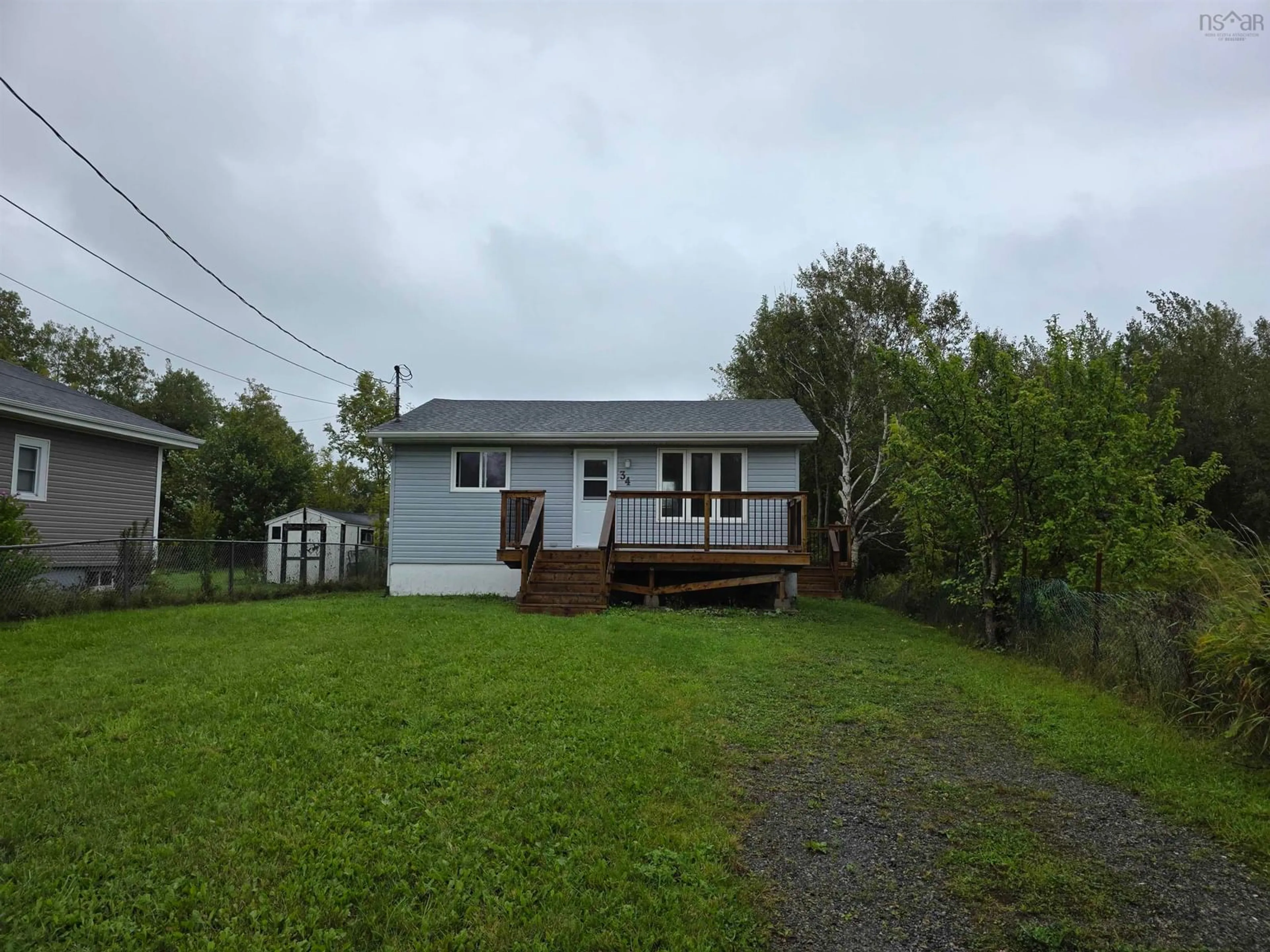 A pic from outside/outdoor area/front of a property/back of a property/a pic from drone, building for 34 Forrest St, Sydney Nova Scotia B1P 3C2