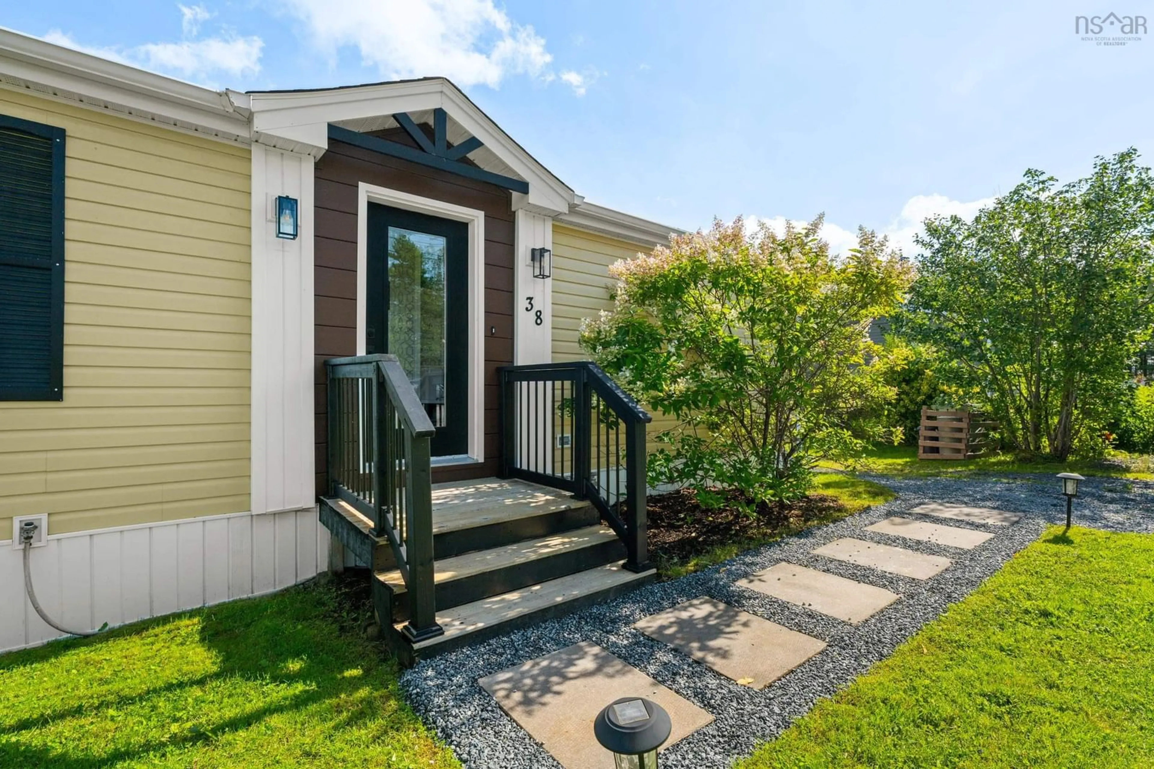 Home with vinyl exterior material, street for 38 Iseley Lane, Dutch Settlement Nova Scotia B2S 2C4