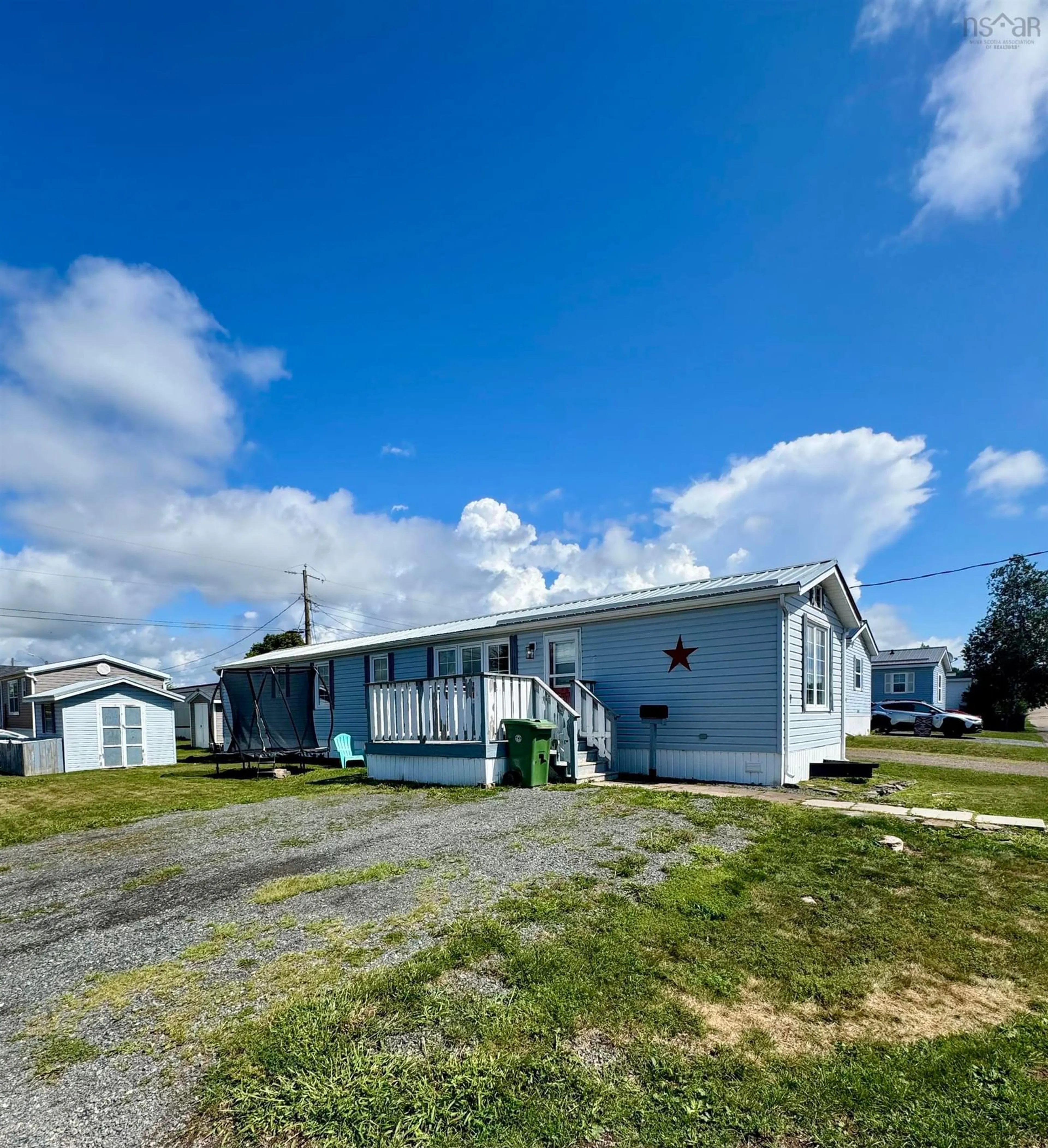 A pic from outside/outdoor area/front of a property/back of a property/a pic from drone, unknown for 49 Butler Dr, Bible Hill Nova Scotia B2N 5M9