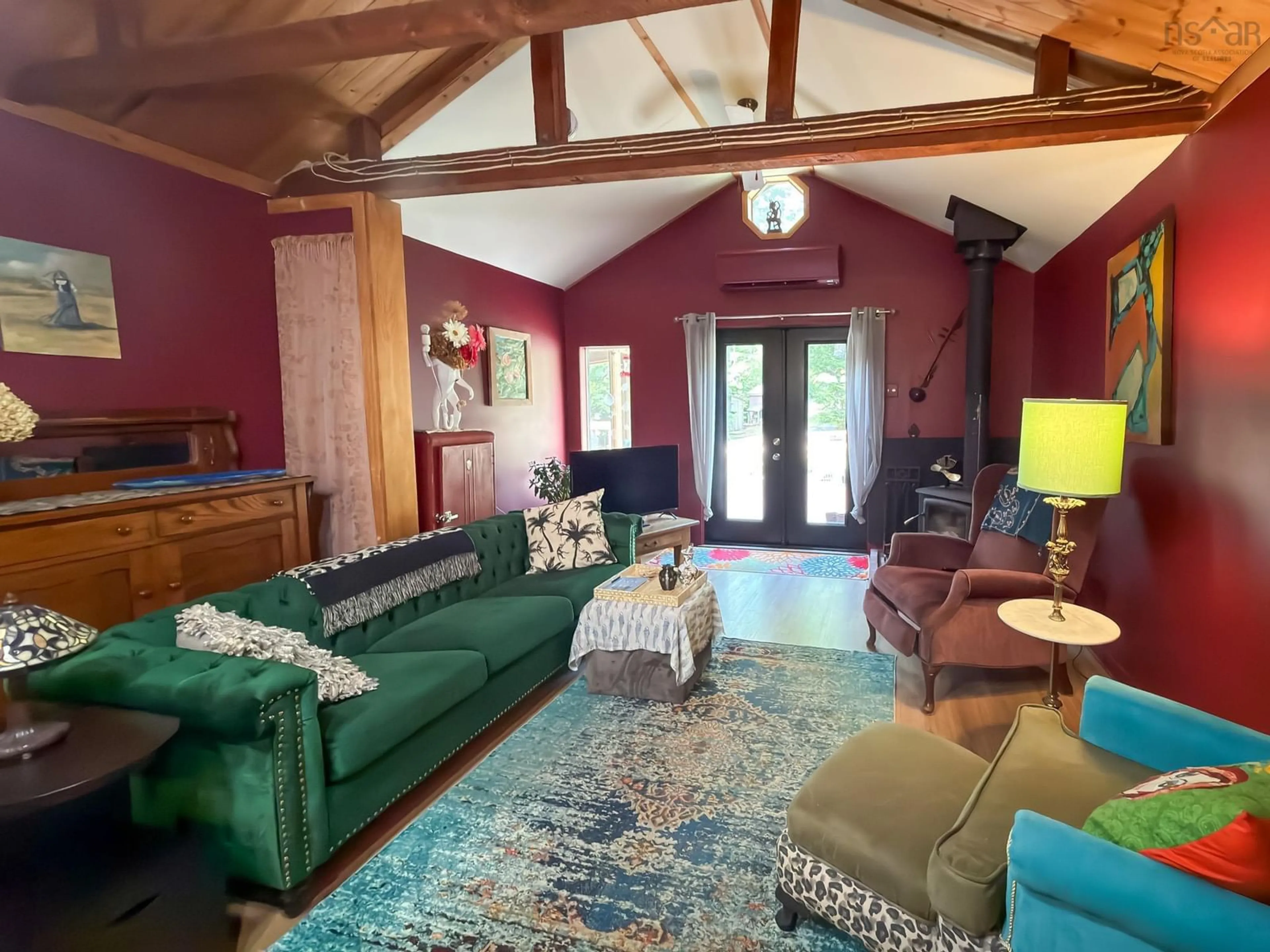 Living room with furniture, unknown for 85 High Point Terr, Molega North Nova Scotia B0T 1X0