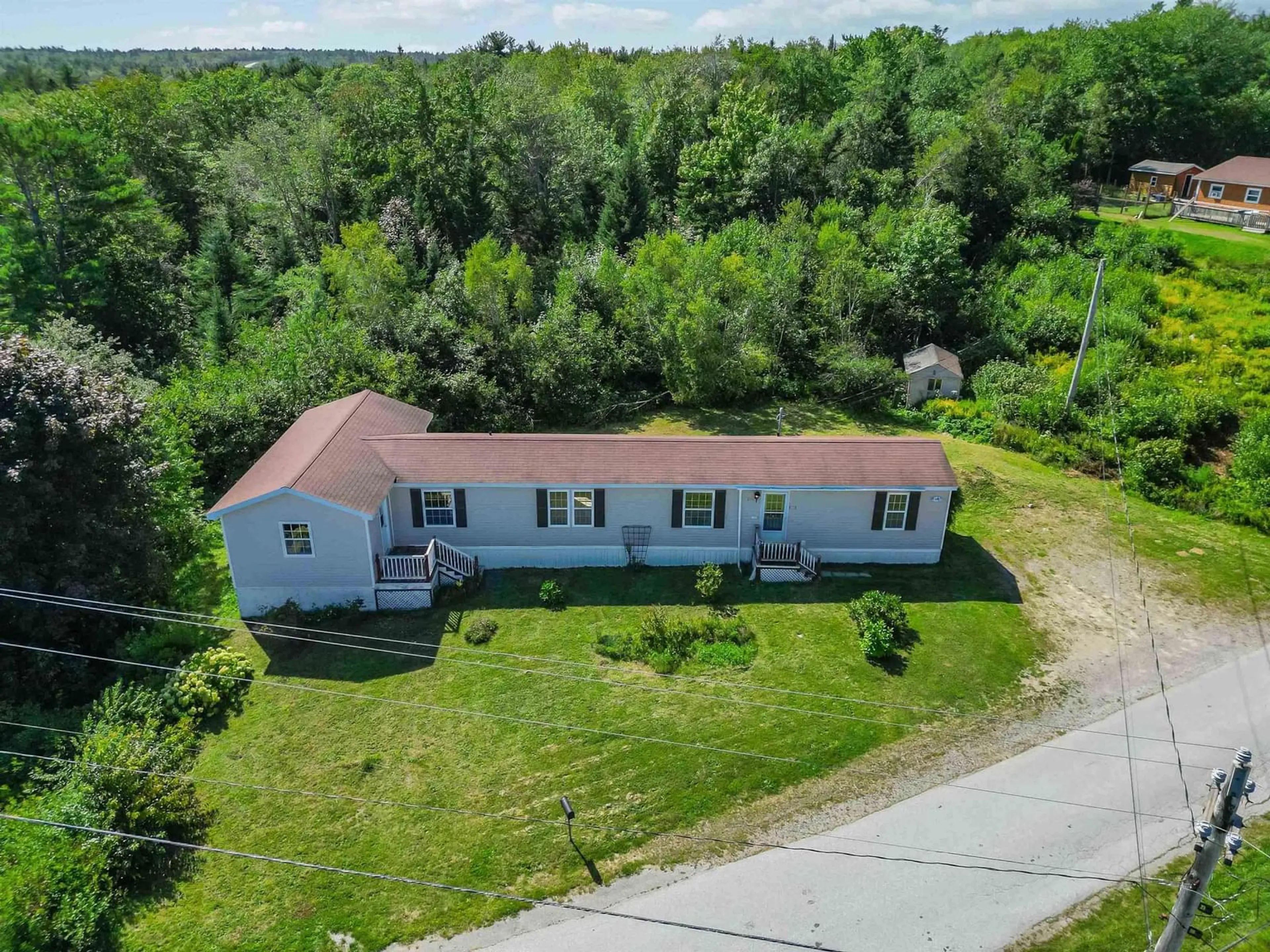 A pic from outside/outdoor area/front of a property/back of a property/a pic from drone, unknown for 24 Chimney Rd, Port Mouton Nova Scotia B0T 1T0