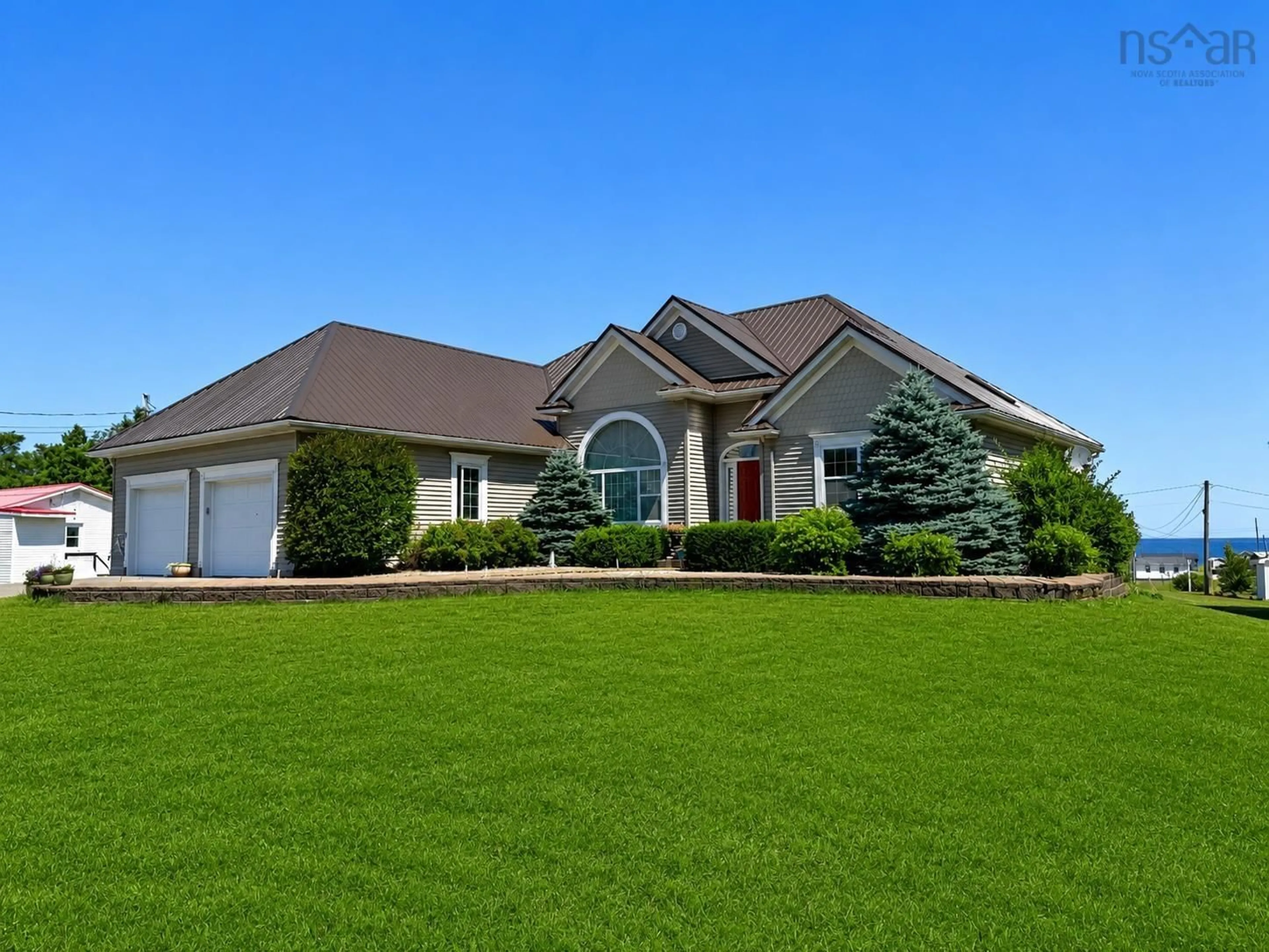 Home with vinyl exterior material, street for 9345 366 Hwy, Port Howe Nova Scotia B0K 1K0