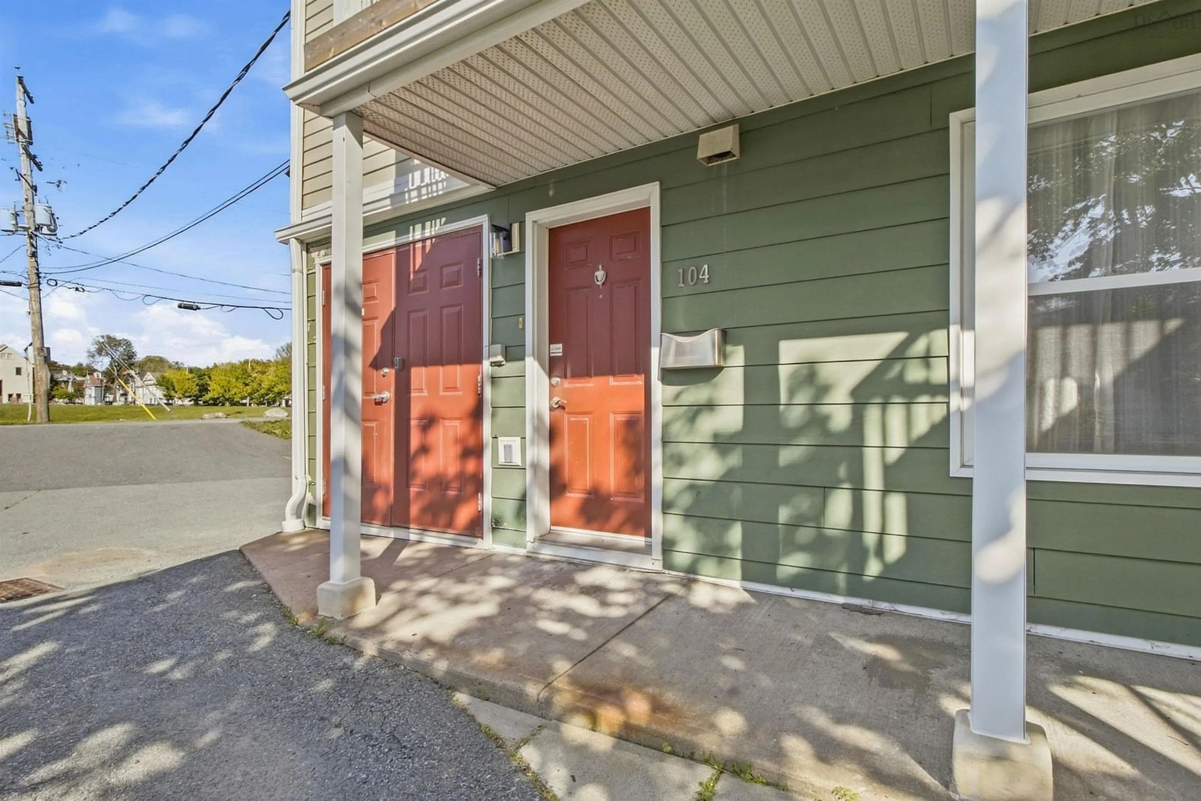 Patio, street for 52 Irishtown Rd #104, Dartmouth Nova Scotia B2W 2W9