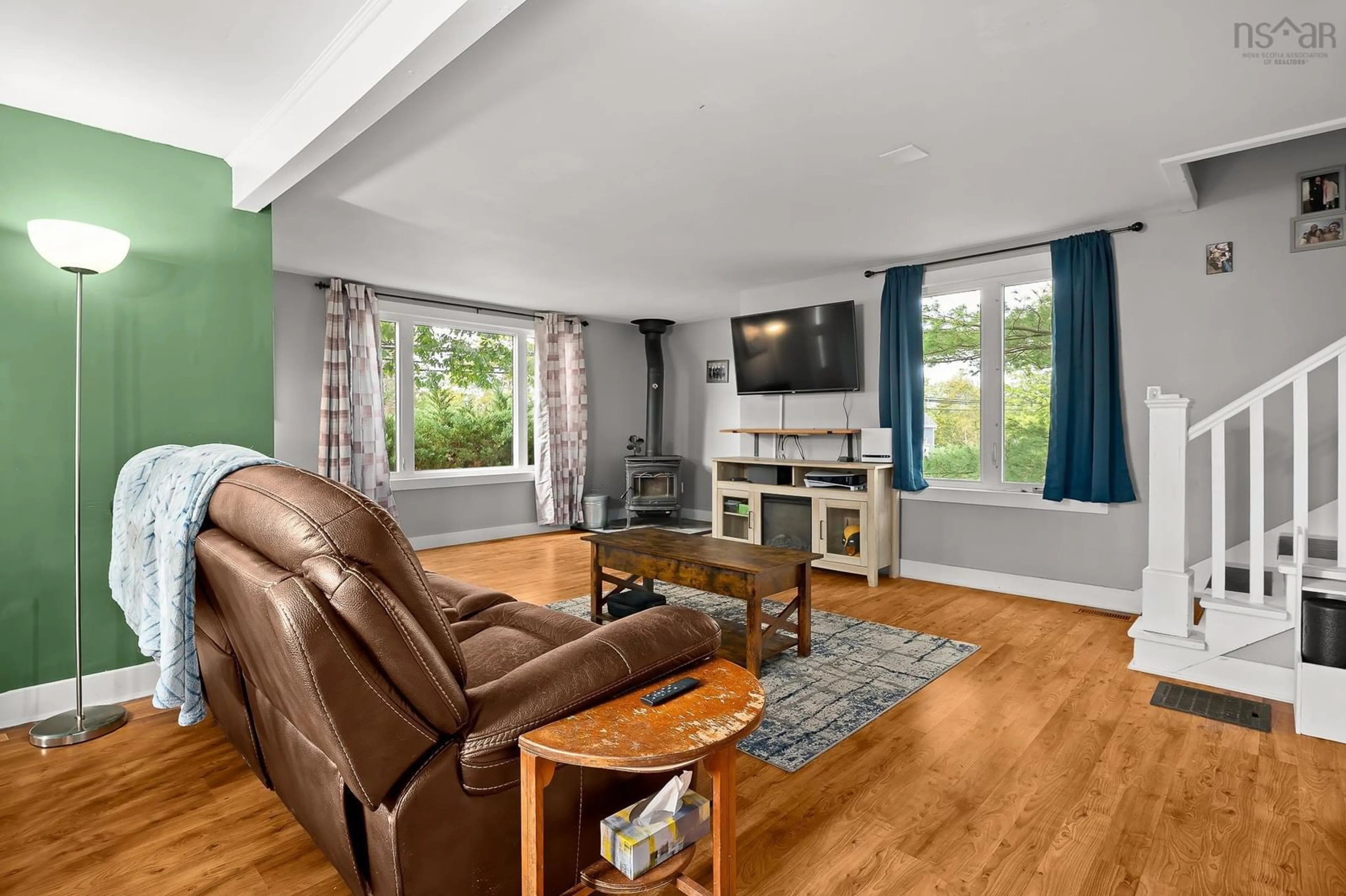 Living room with furniture, unknown for 114 Kitchener St, Stewiacke Nova Scotia B0N 2J0