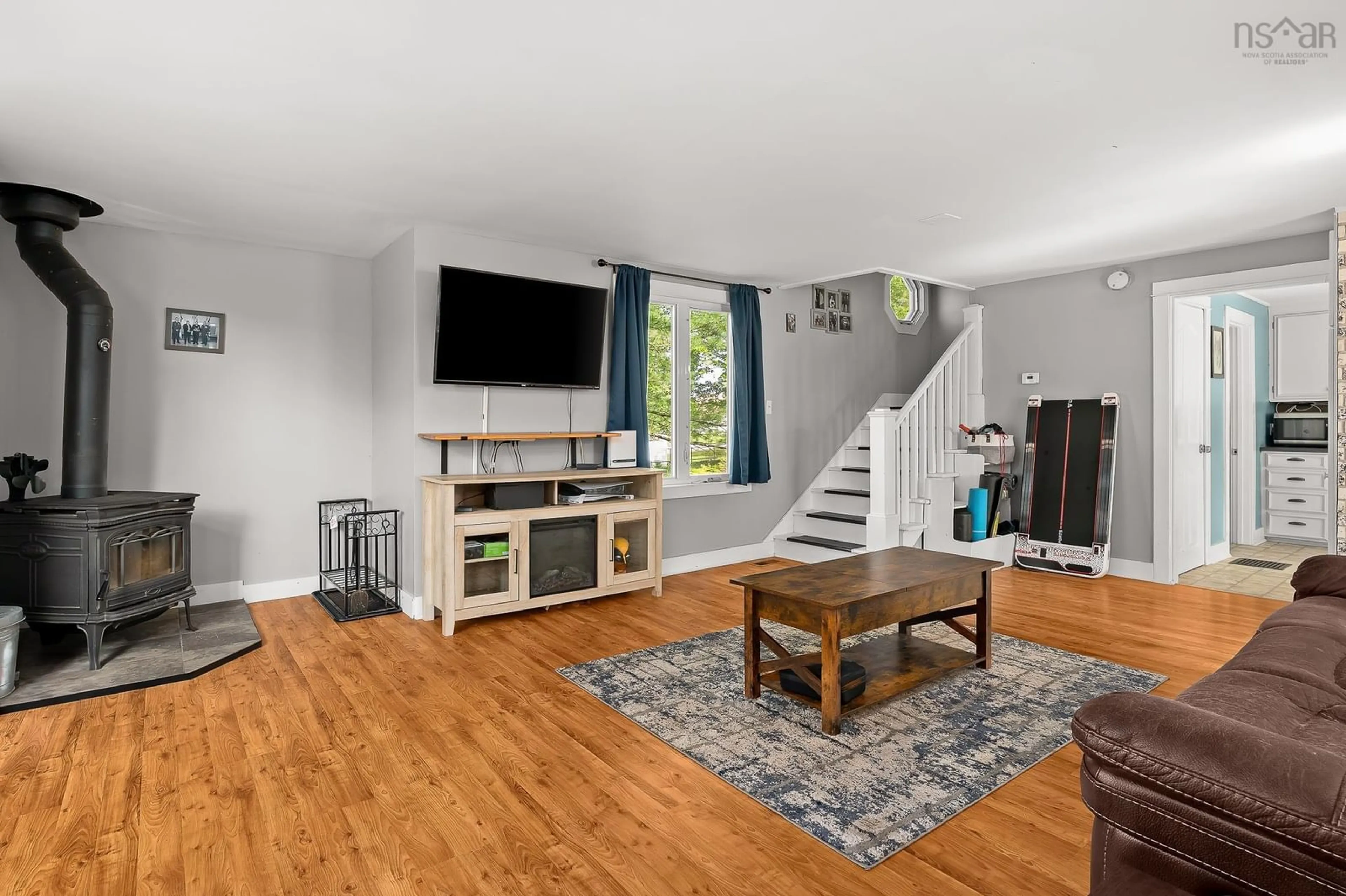 Living room with furniture, unknown for 114 Kitchener St, Stewiacke Nova Scotia B0N 2J0