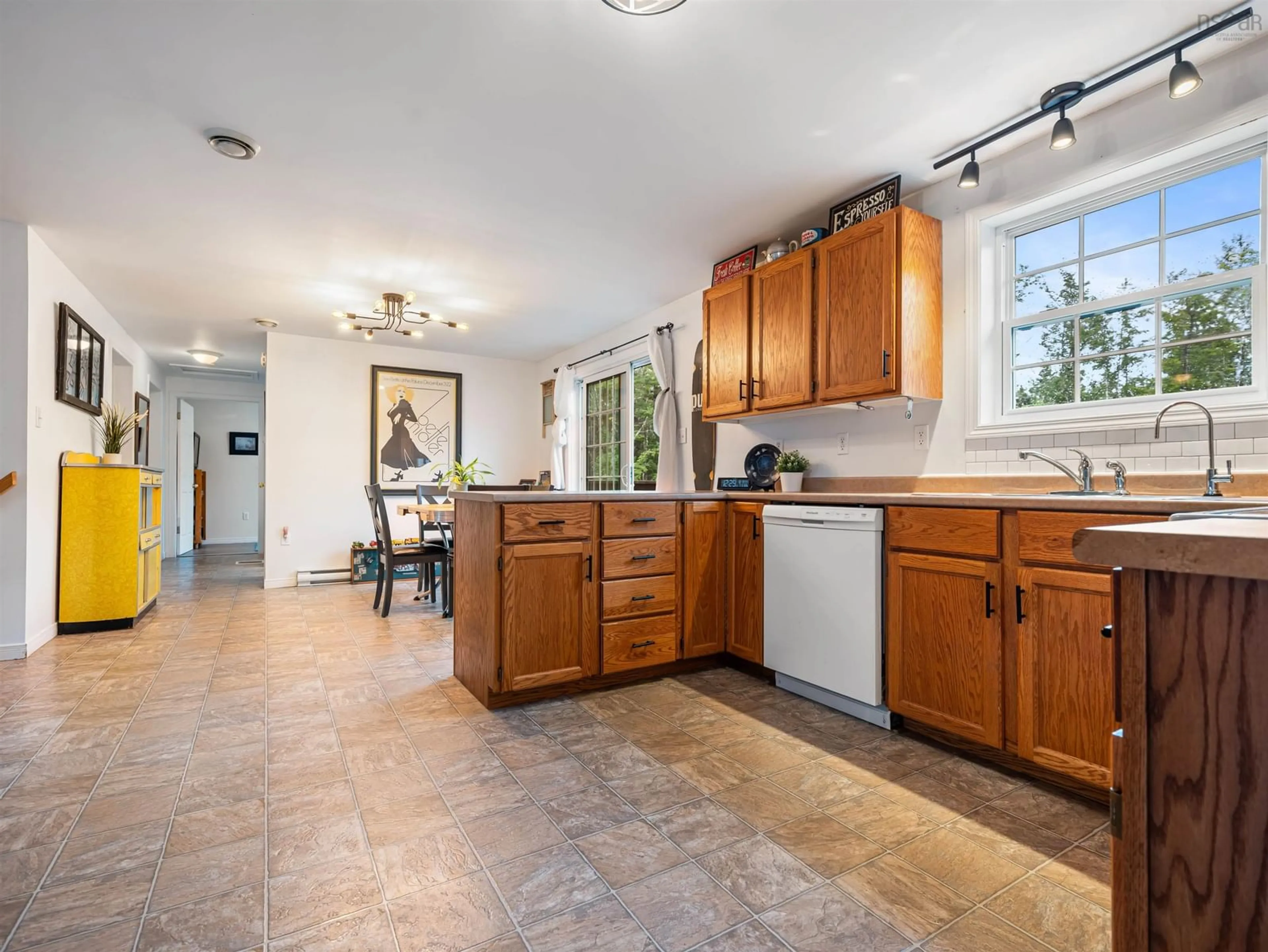 Open concept kitchen, ceramic/tile floor for 4454 River John Rd, Scotch Hill Nova Scotia B0K 1H0