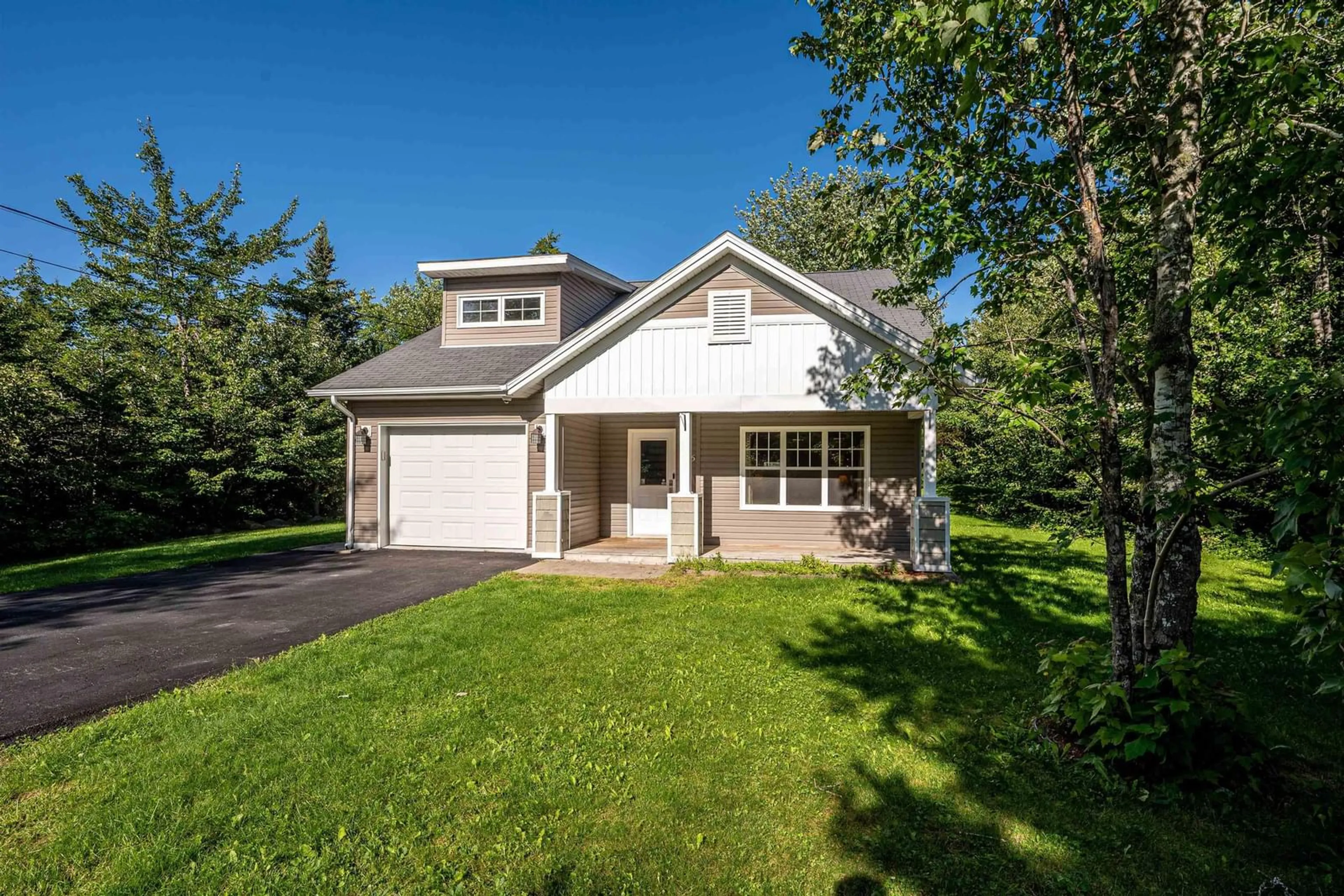 Home with vinyl exterior material, street for 26 Country Lake Dr, Lake Echo Nova Scotia B3E 1E4