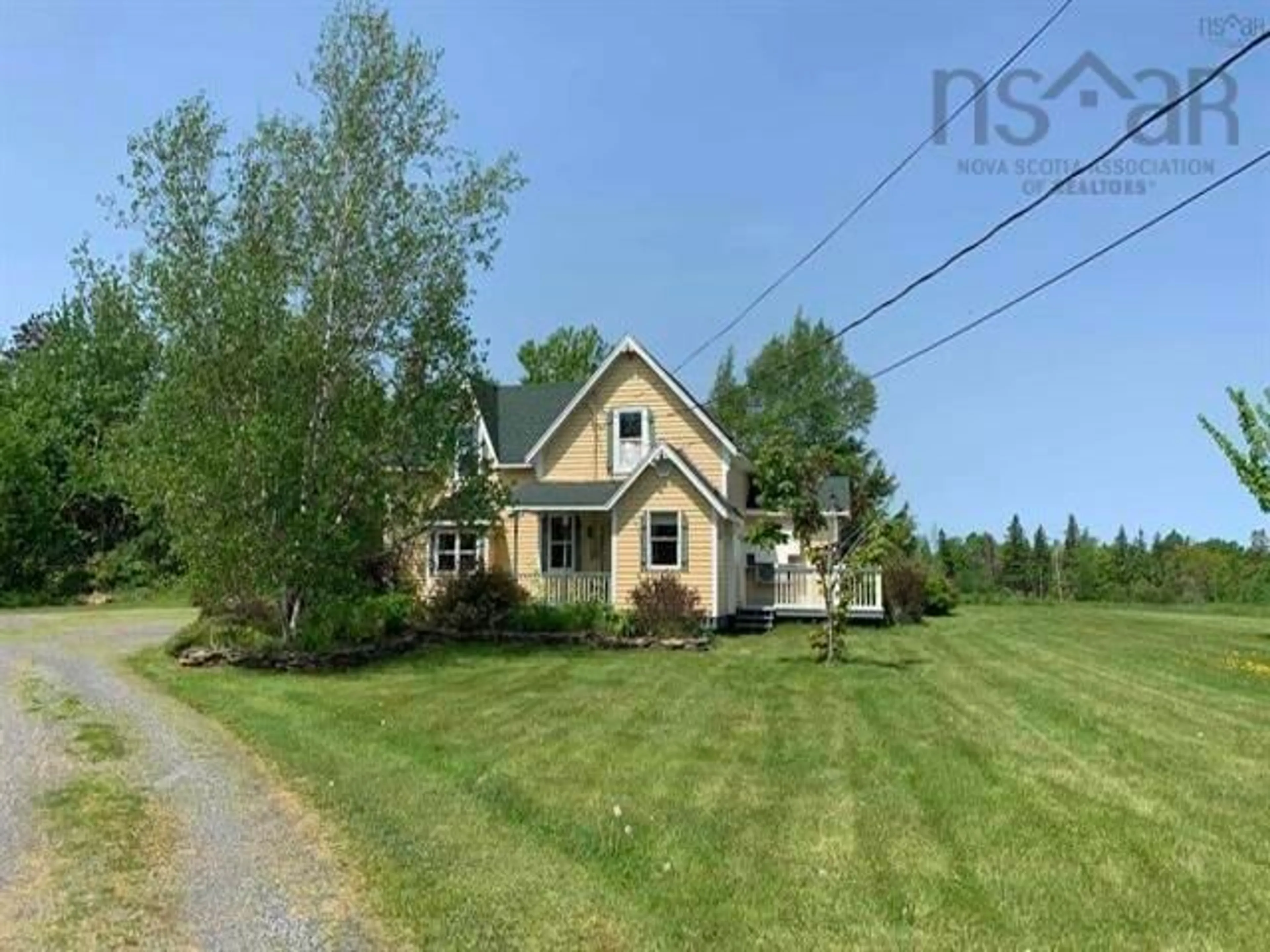 A pic from outside/outdoor area/front of a property/back of a property/a pic from drone, unknown for 3261 Highway 246, Tatamagouche Nova Scotia B0K 1V0