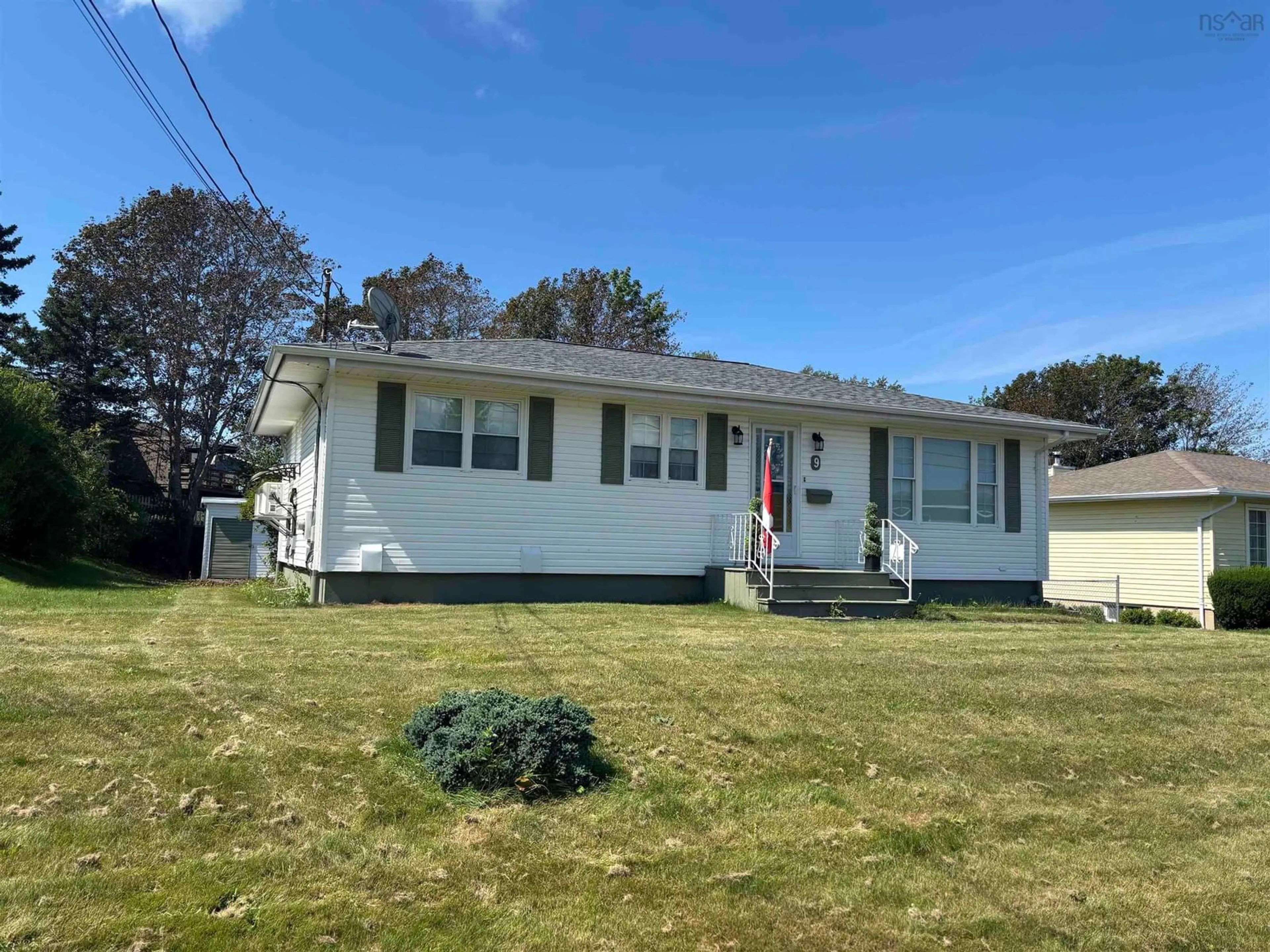 Home with vinyl exterior material, unknown for 9 Hare Avenue, North Sydney Nova Scotia B2A 2A9