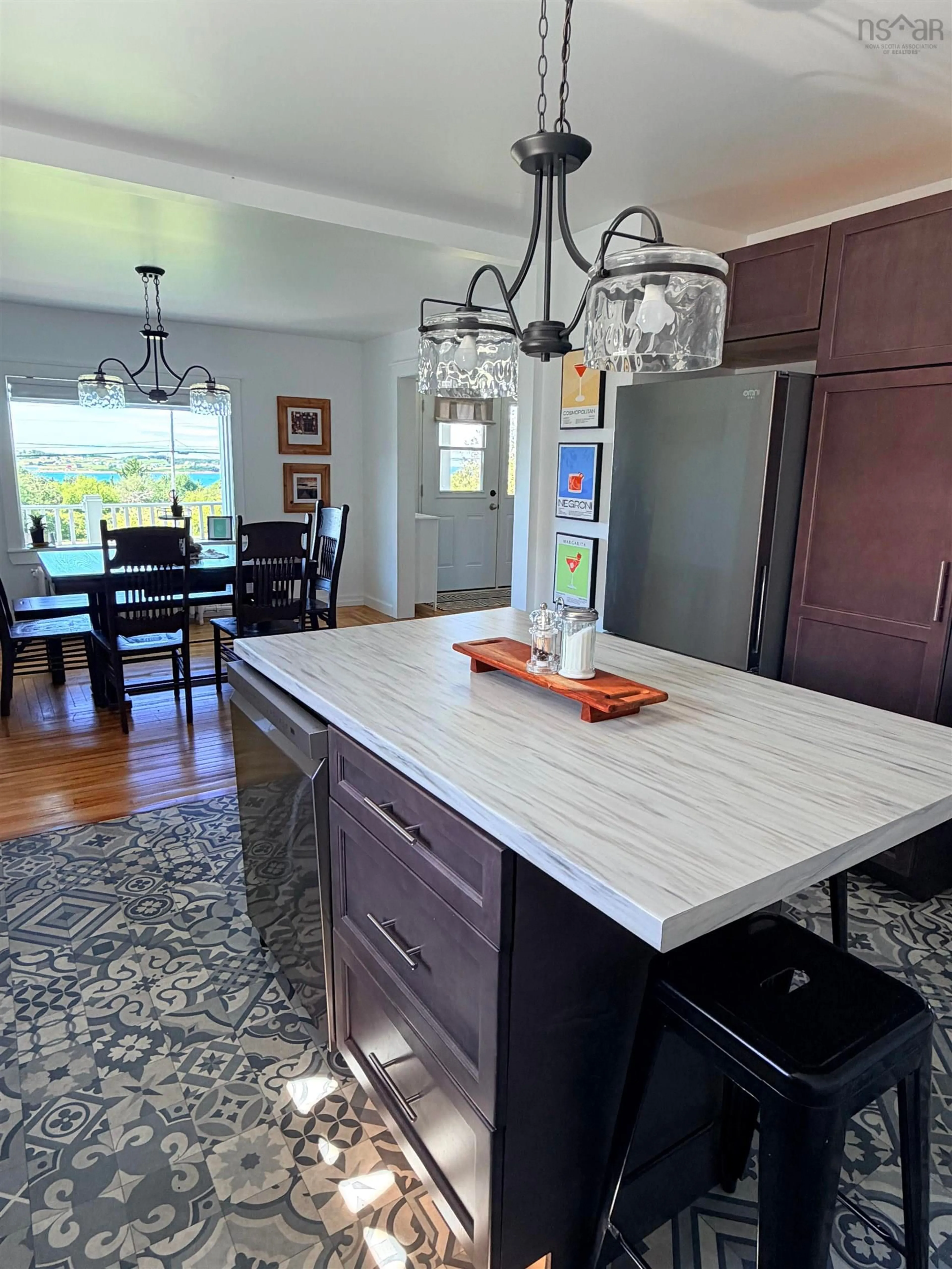 Open concept kitchen, ceramic/tile floor for 322 Main St, Port Hood Nova Scotia B0E 2W0