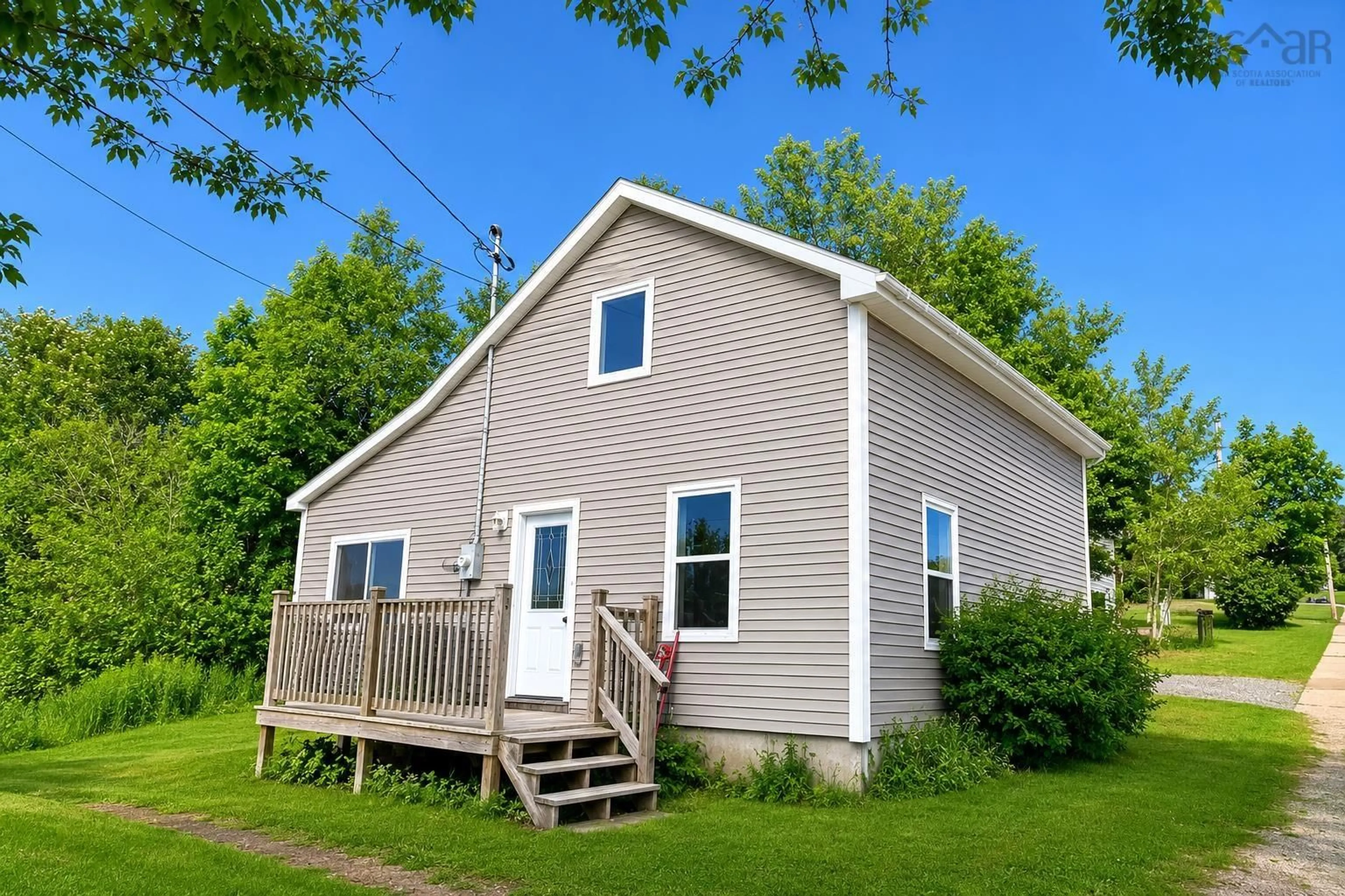 Home with vinyl exterior material, building for 5 Forge St, Trenton Nova Scotia B0K 1X0