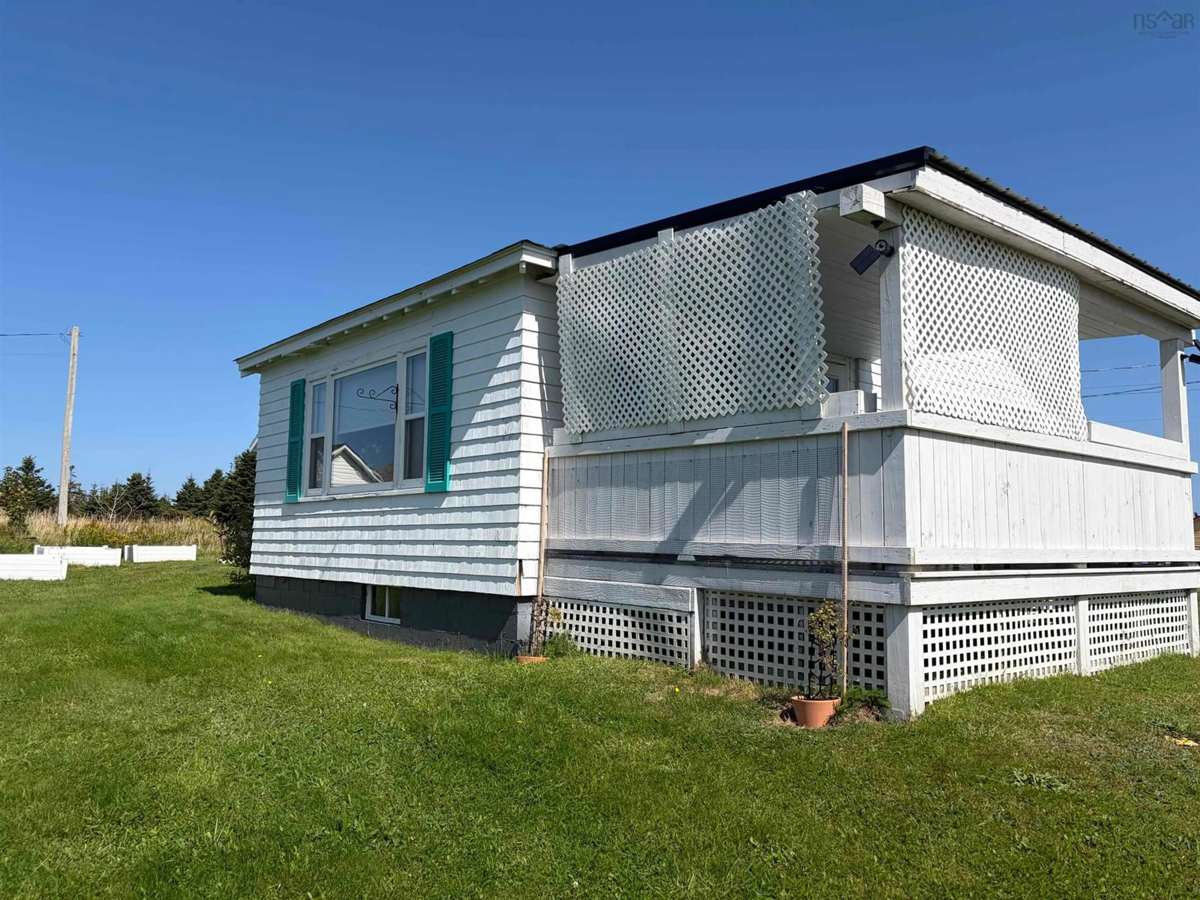 Home with vinyl exterior material, building for 9 Stoddart Dr, Clark's Harbour Nova Scotia B0W 1P0