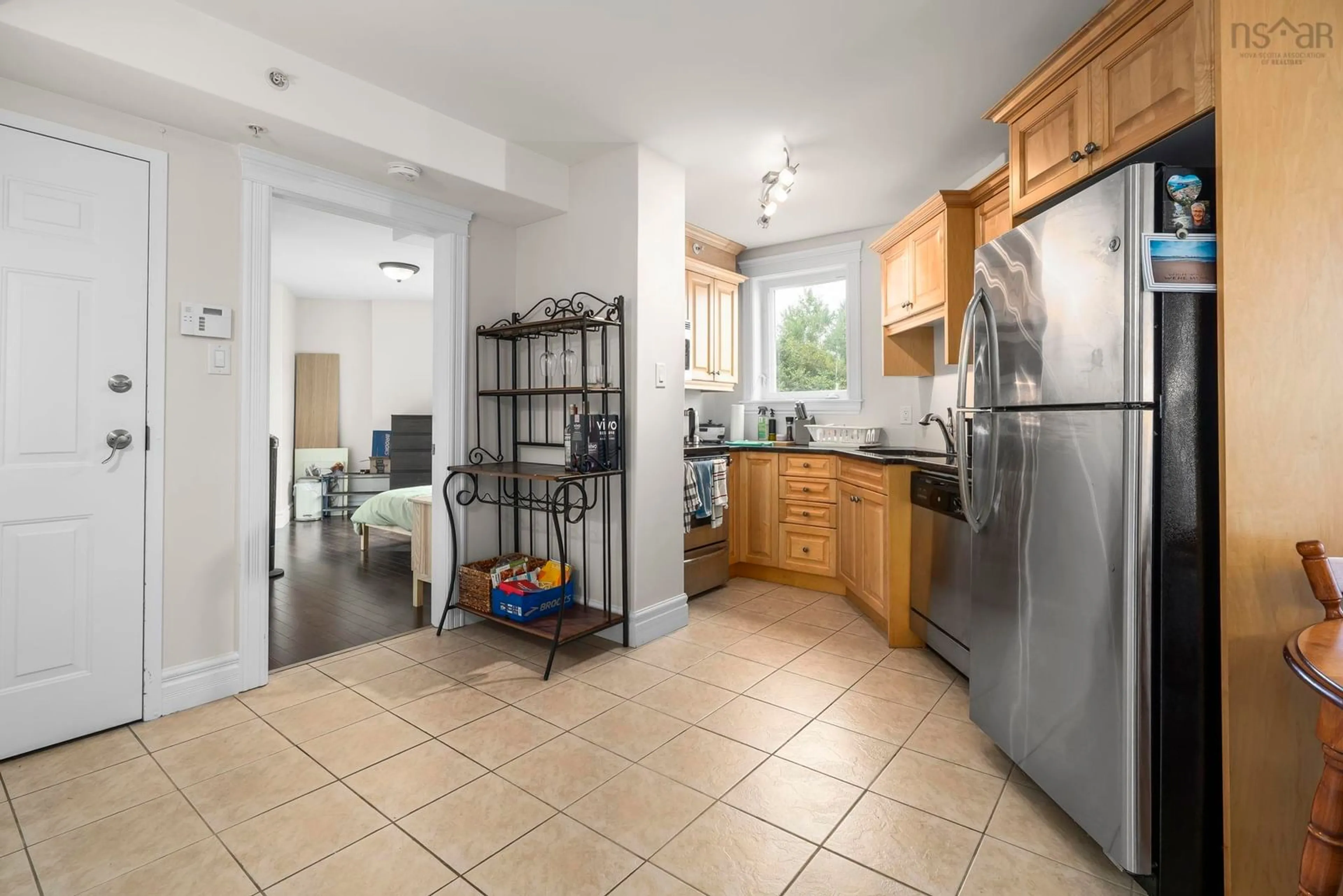Standard kitchen, ceramic/tile floor for 5689 Cunard St #301, Halifax Nova Scotia B3K 1C7