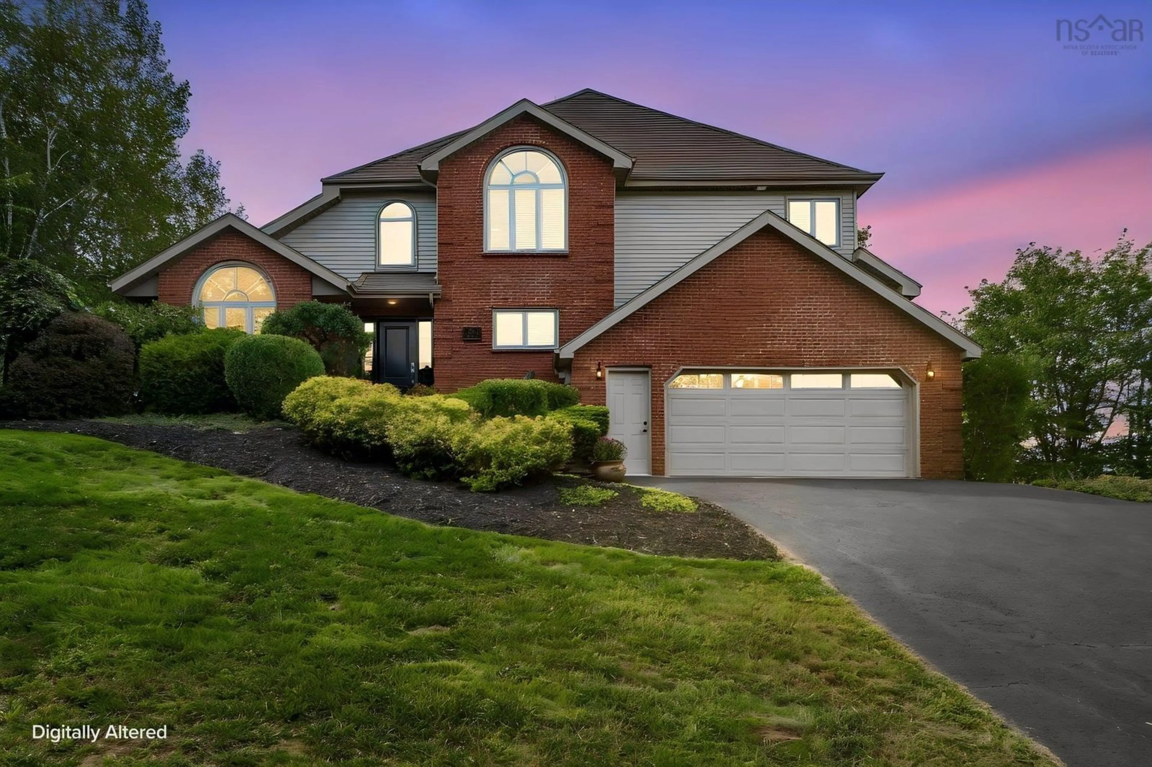 Home with brick exterior material, street for 173 Acadia Mill Dr, Bedford Nova Scotia B4A 3Z4