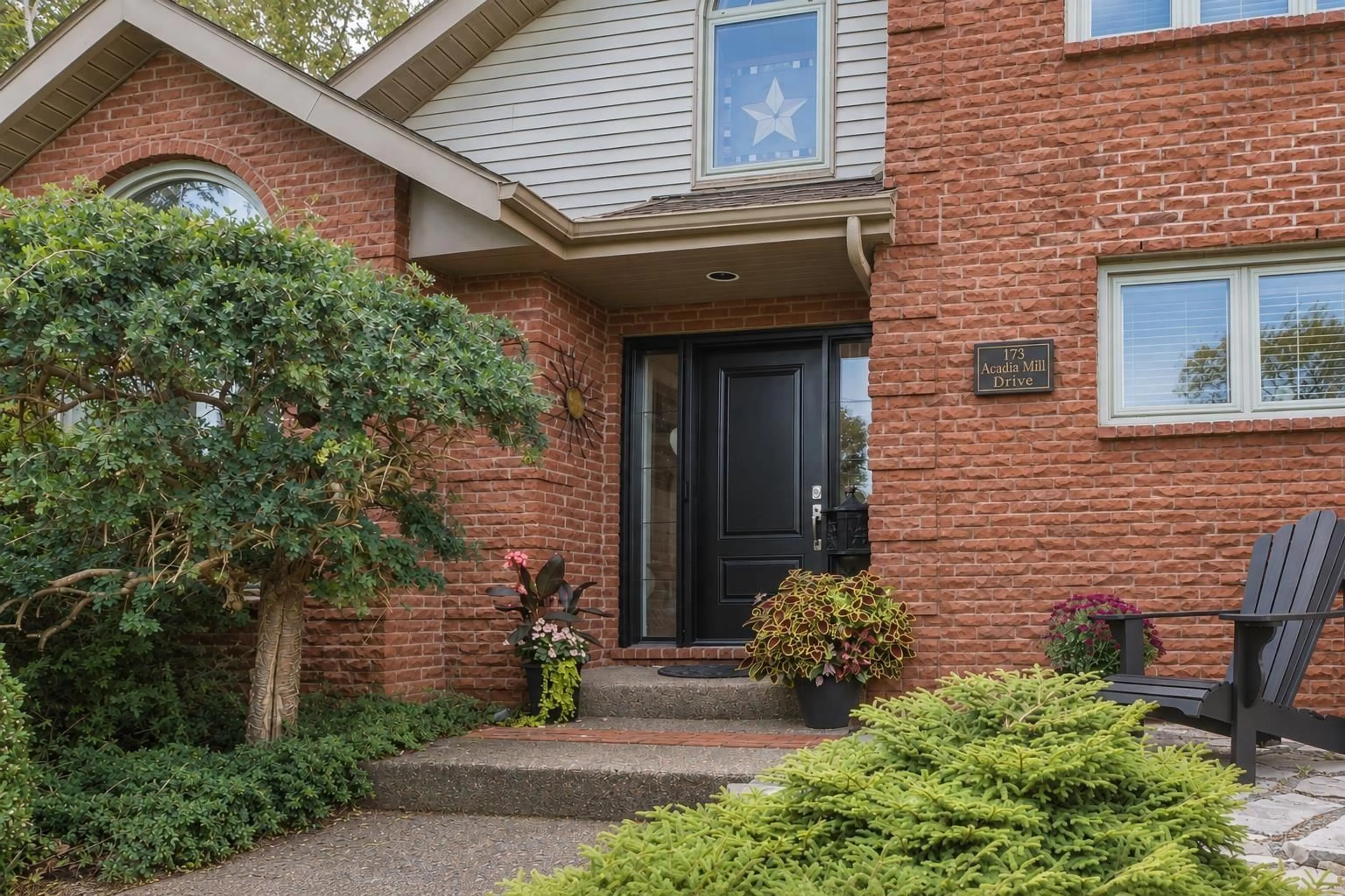 Home with brick exterior material, street for 173 Acadia Mill Dr, Bedford Nova Scotia B4A 3Z4