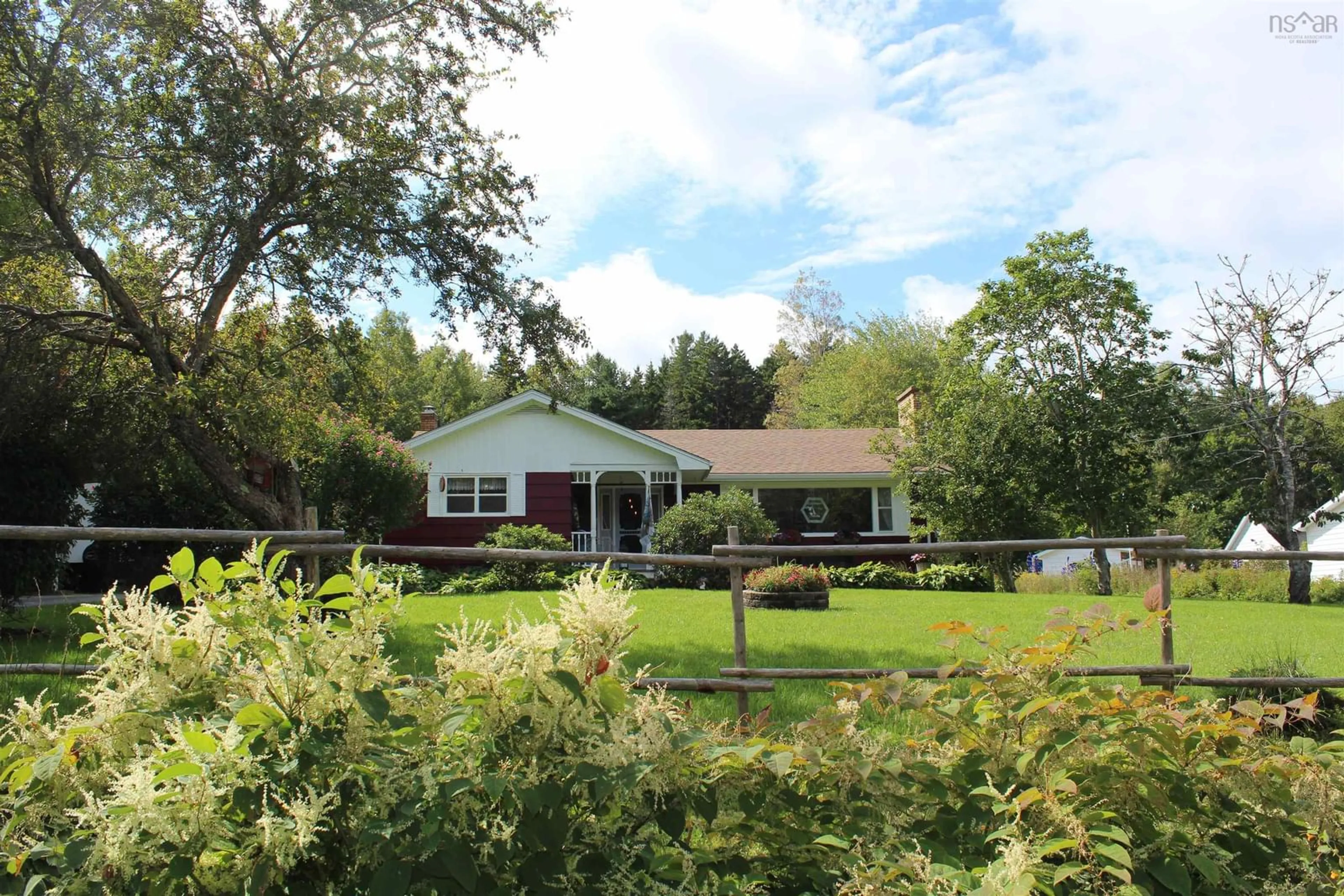 A pic from outside/outdoor area/front of a property/back of a property/a pic from drone, water/lake/river/ocean view for 2828 Highway 331, Pentz Nova Scotia B0R 1G0
