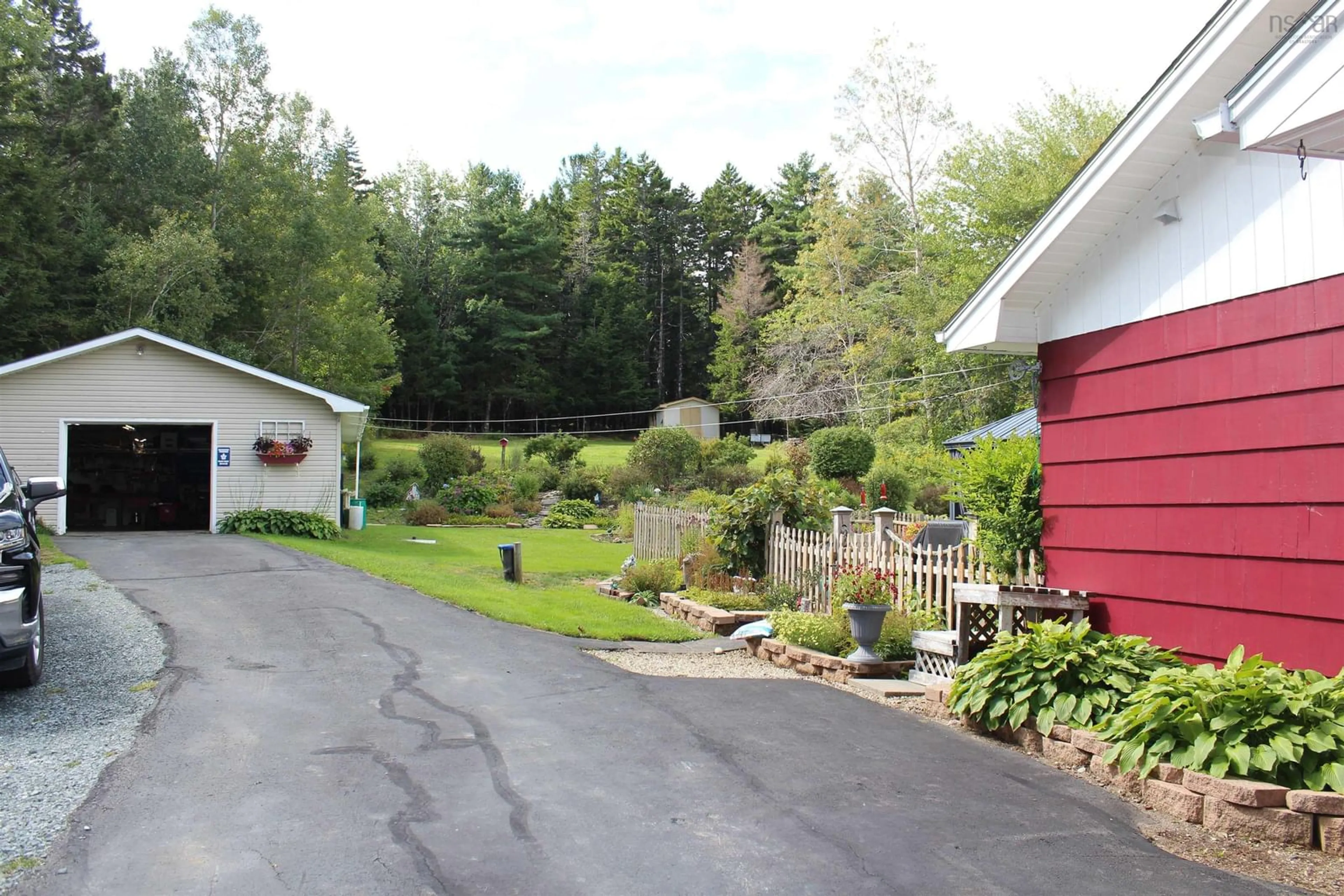 Patio, mountain view for 2828 Highway 331, Pentz Nova Scotia B0R 1G0