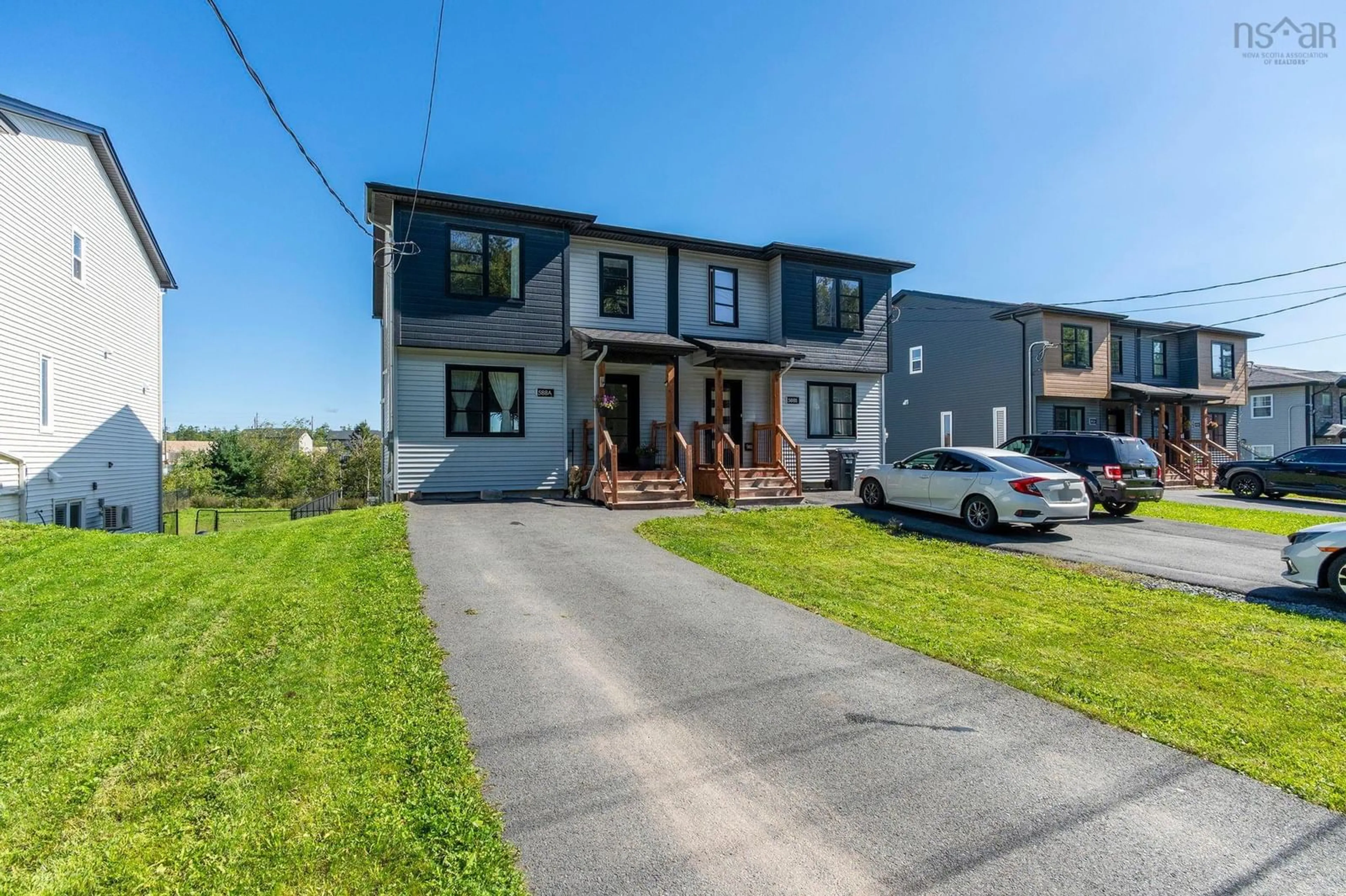 A pic from outside/outdoor area/front of a property/back of a property/a pic from drone, street for 588A Herring Cove Rd, Halifax Nova Scotia B3R 1X6