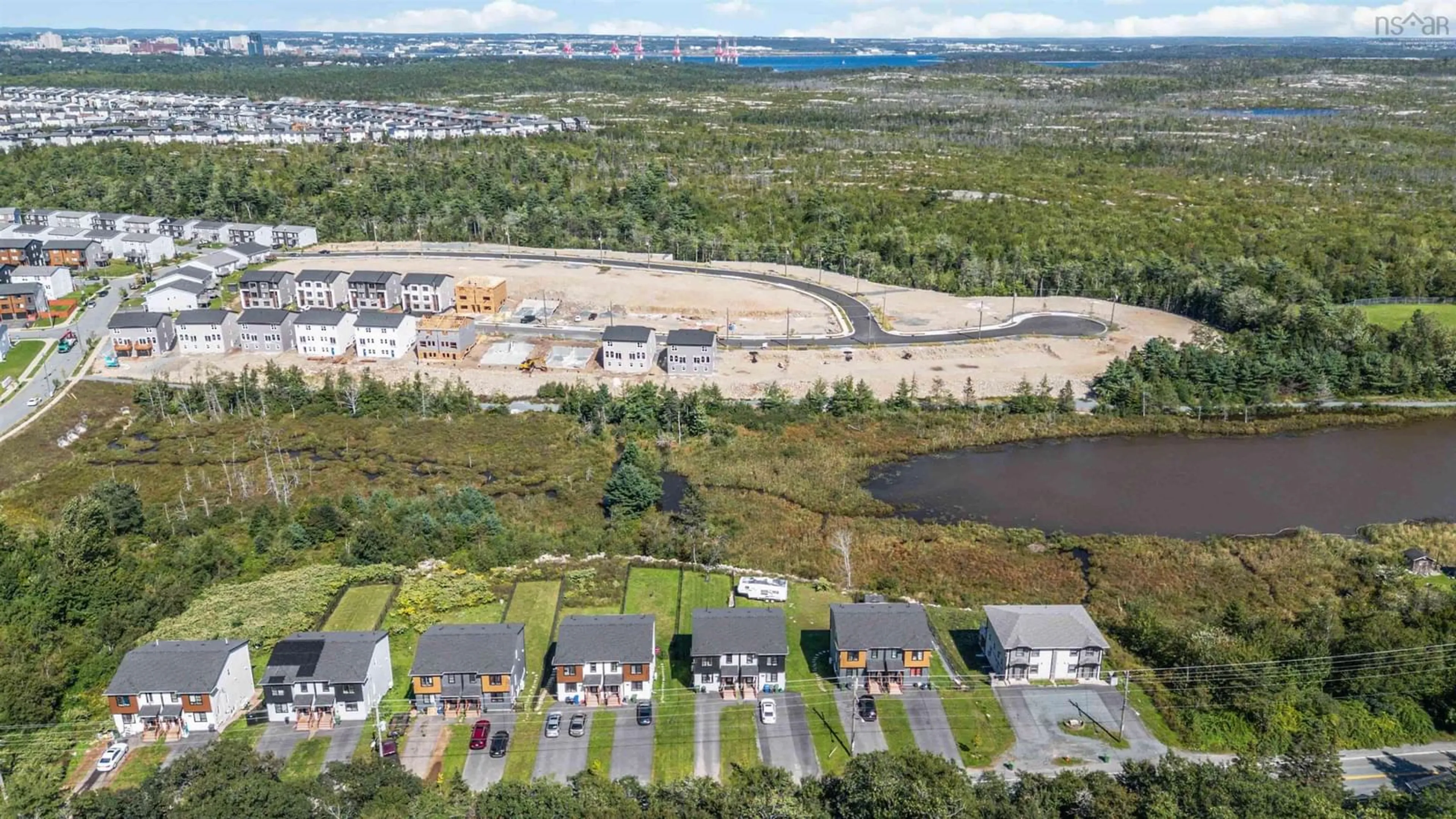 A pic from outside/outdoor area/front of a property/back of a property/a pic from drone, water/lake/river/ocean view for 588A Herring Cove Rd, Halifax Nova Scotia B3R 1X6