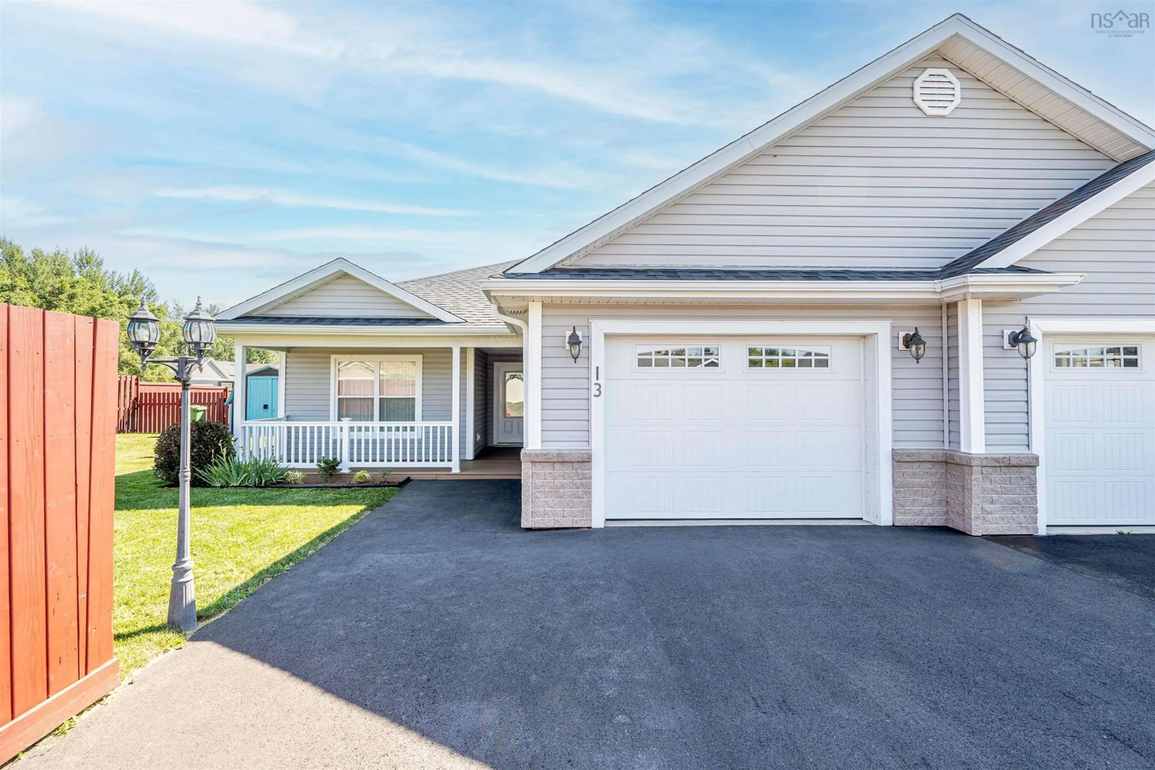 Home with vinyl exterior material, street for 13 Beckwith Dr, Berwick Nova Scotia B0P 1E0
