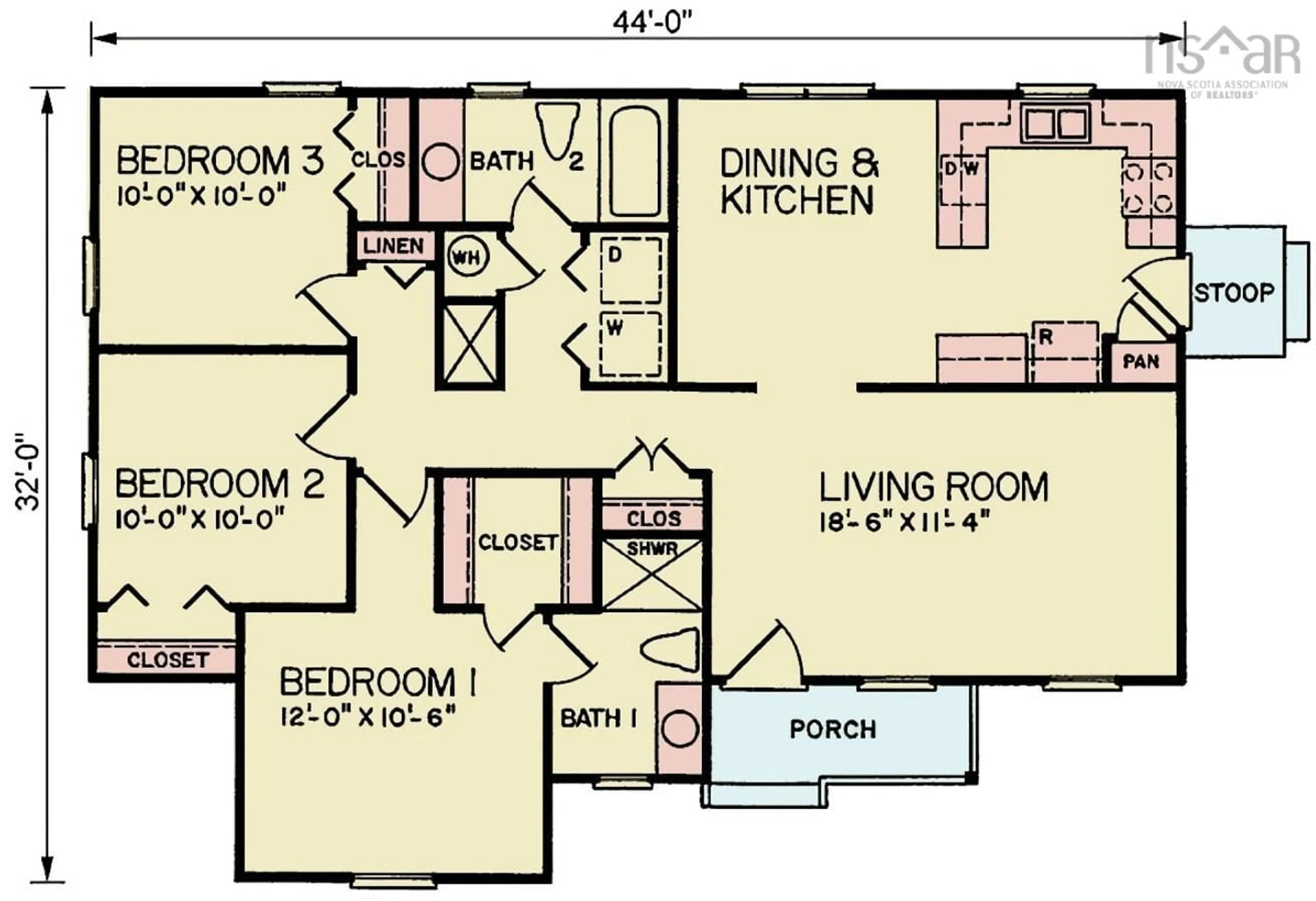 Floor plan for Lot 50 Mallard Ave, Canaan Nova Scotia B4N 0A8