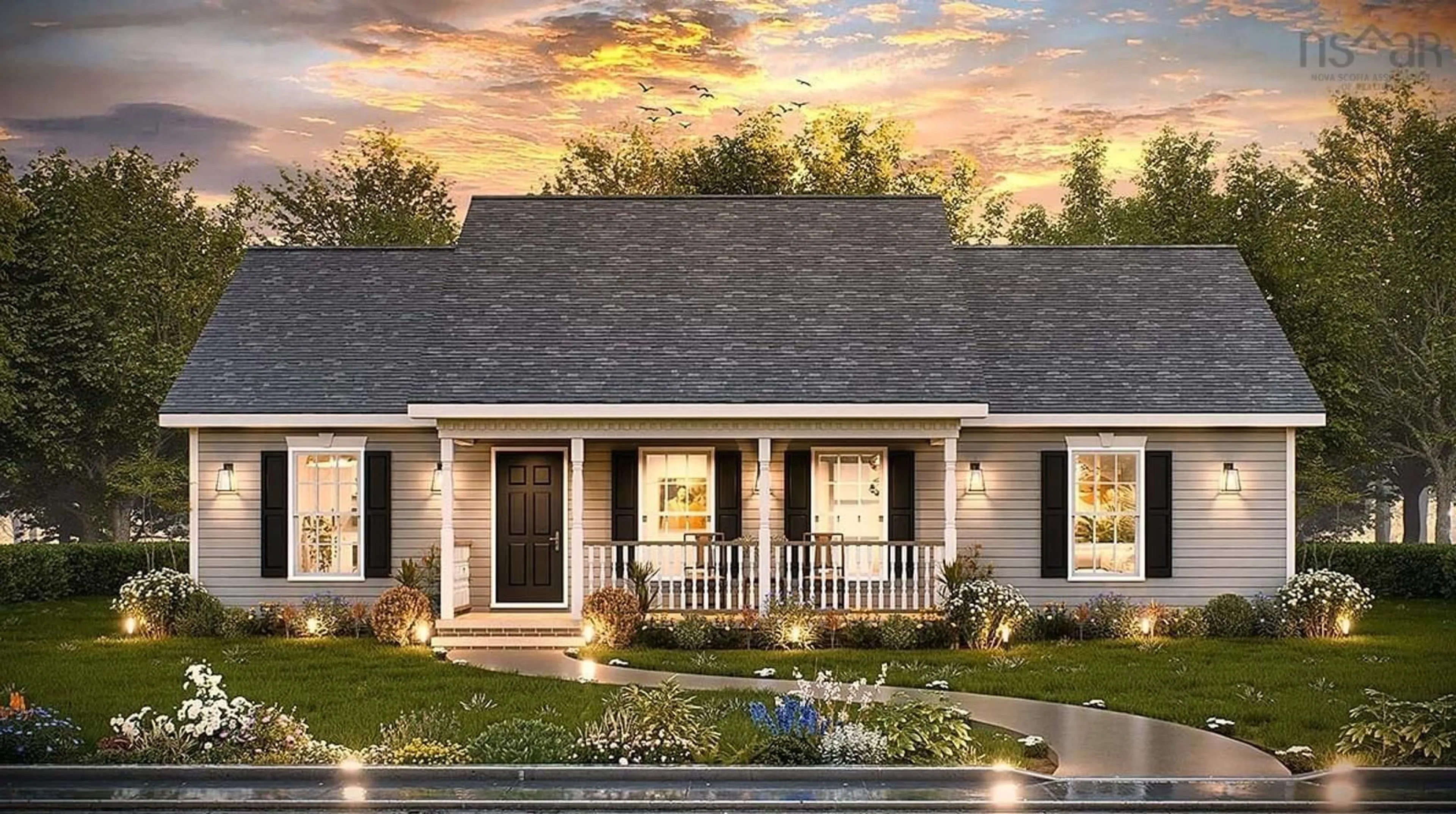 Home with vinyl exterior material, street for Lot 50 Mallard Ave, Canaan Nova Scotia B4N 0A8