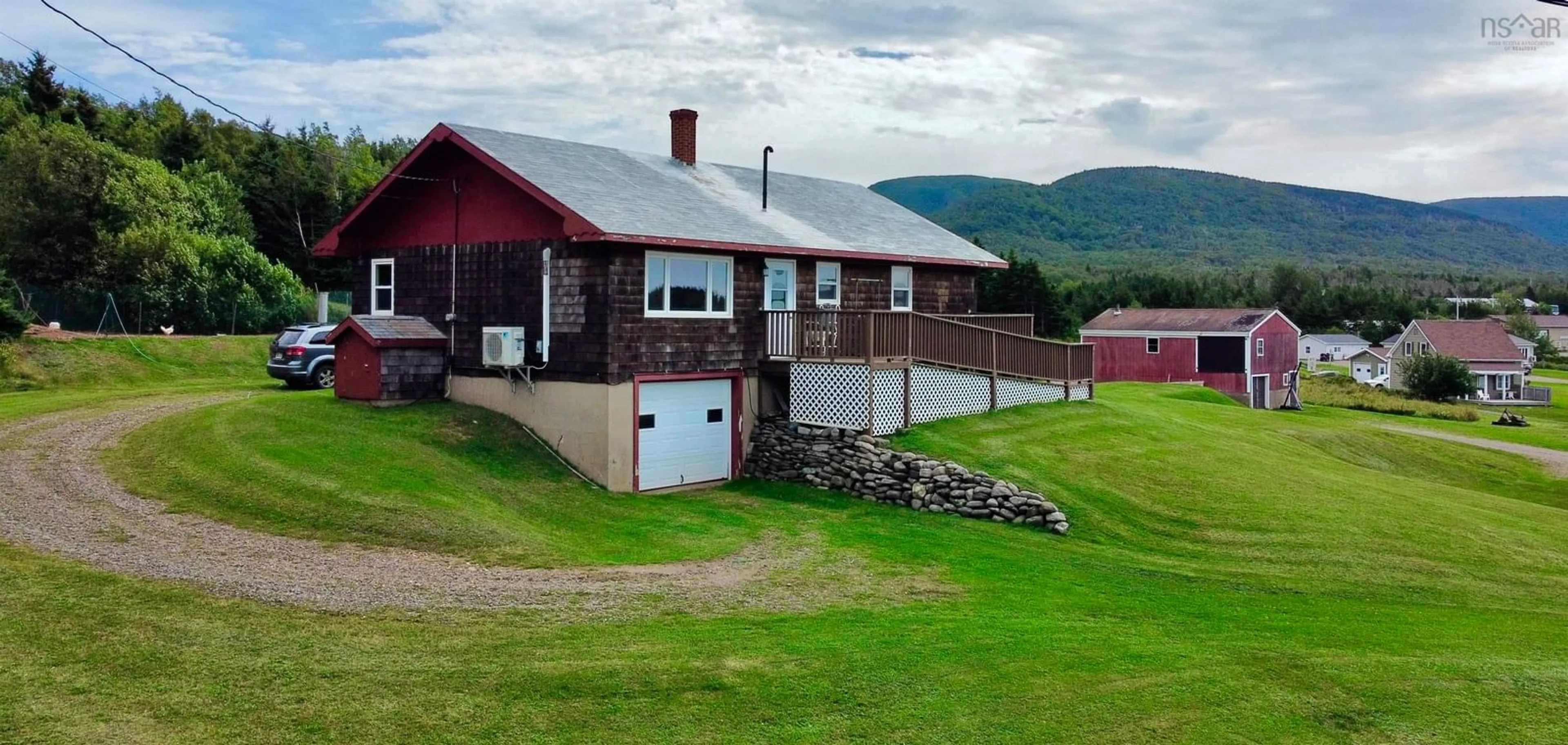 A pic from outside/outdoor area/front of a property/back of a property/a pic from drone, unknown for 14086 Cabot Trail, Chéticamp Nova Scotia B0E 1H0