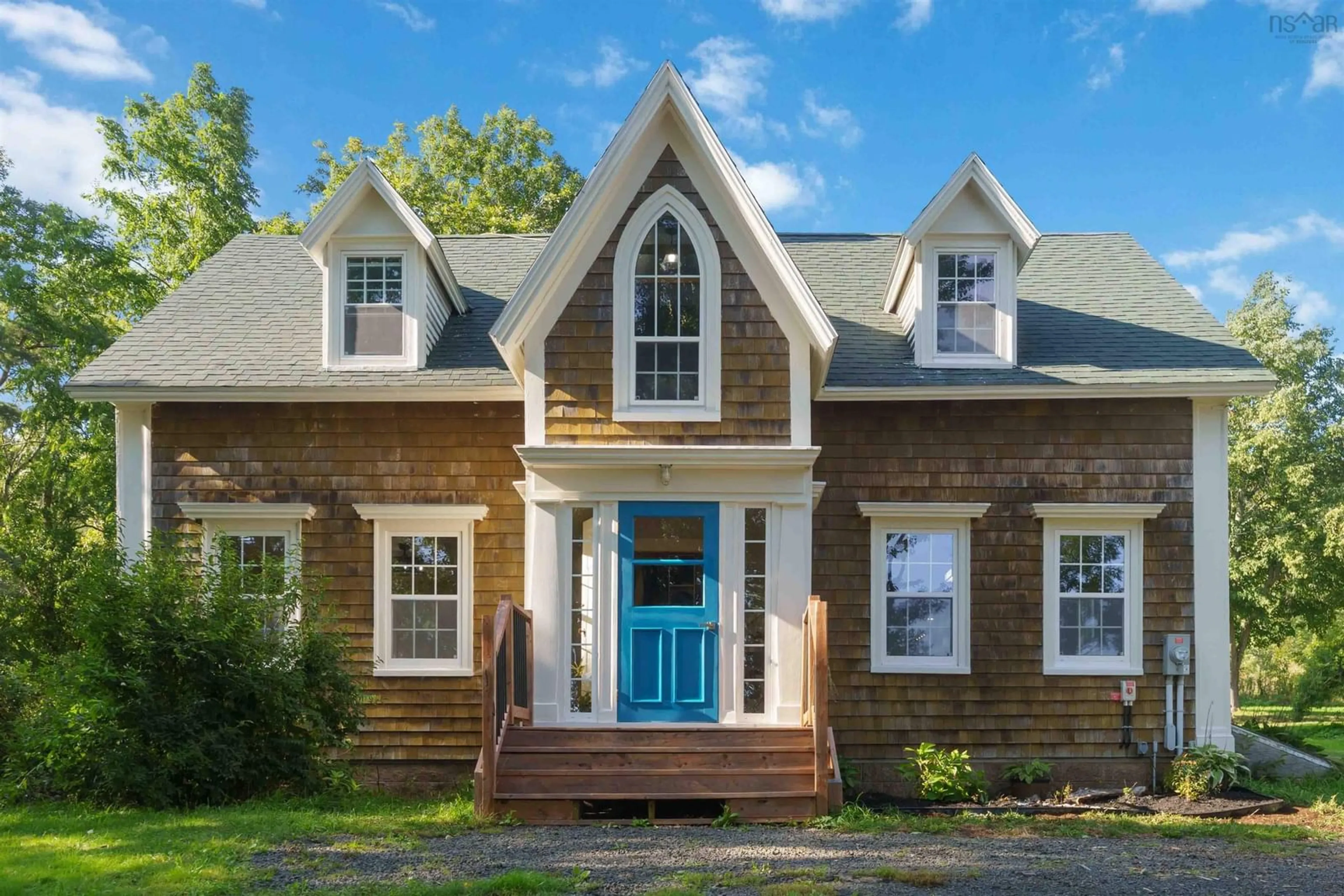 Home with brick exterior material, street for 2591 Clarence Rd, Clarence Nova Scotia B0S 1C0