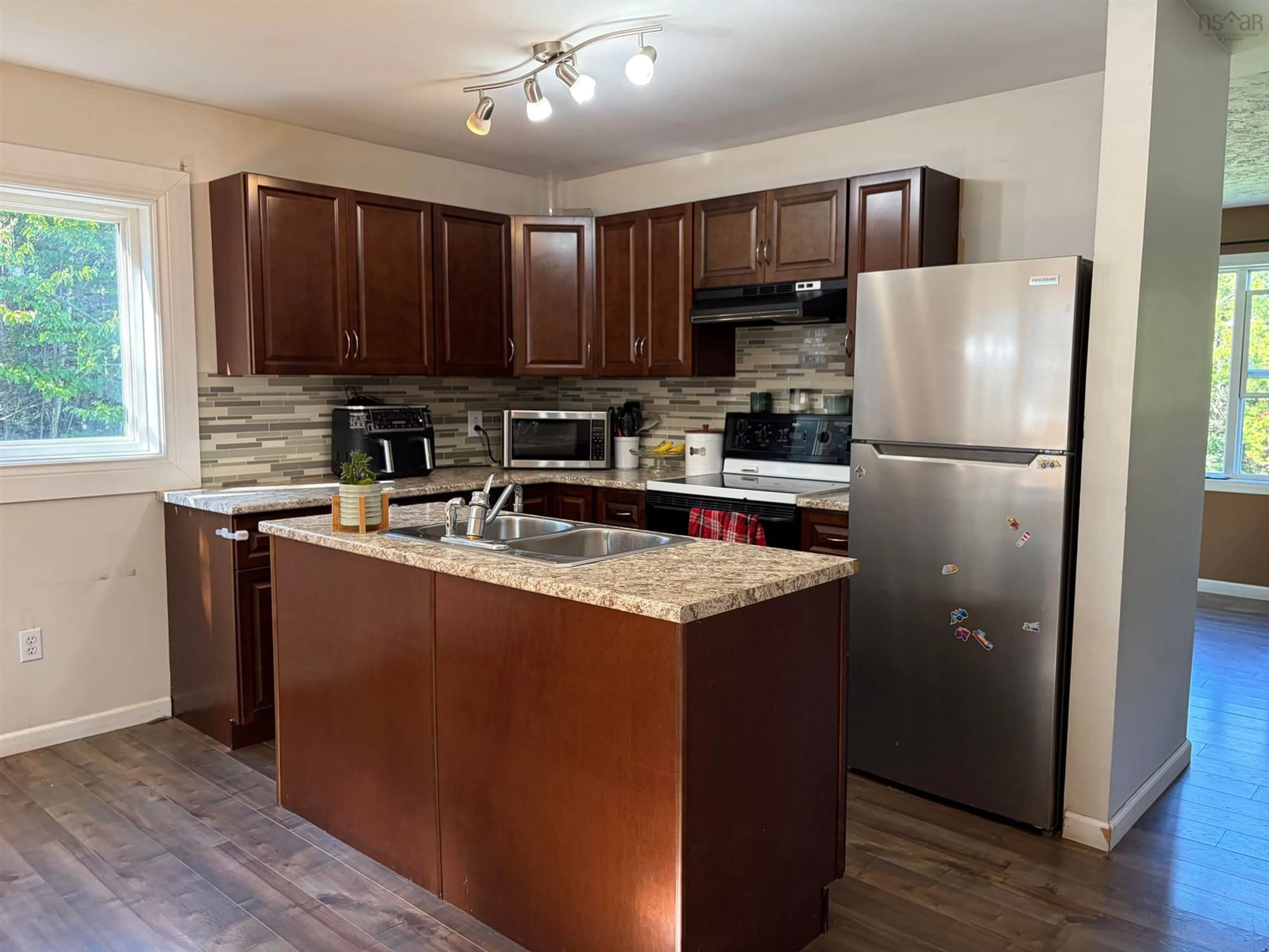Standard kitchen, wood/laminate floor for 587 Gray Rd, Union Centre Nova Scotia B0K 2A0