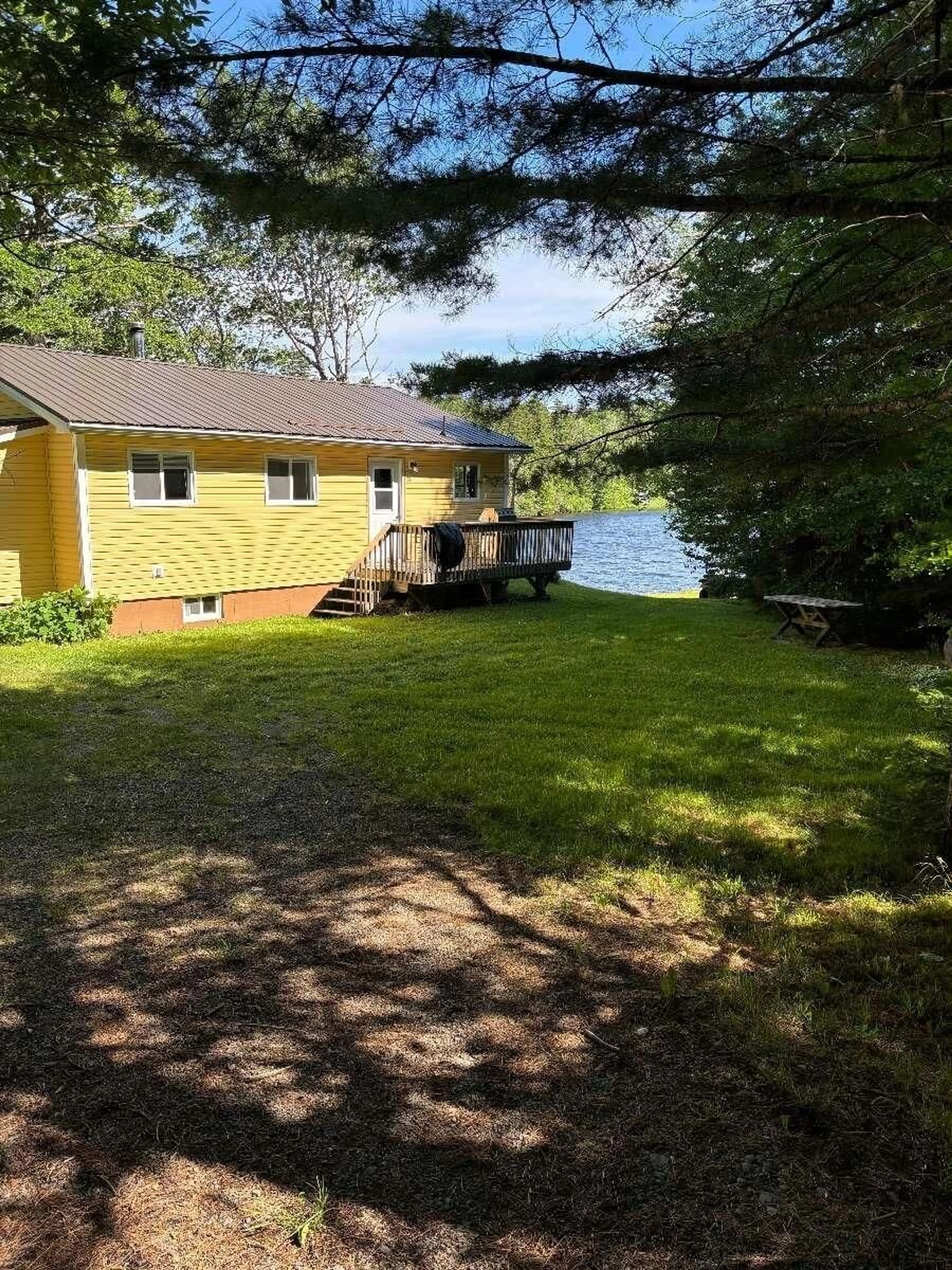 A pic from outside/outdoor area/front of a property/back of a property/a pic from drone, water/lake/river/ocean view for 939 Dean Settlement Rd, Trafalgar Nova Scotia B0K 1C0