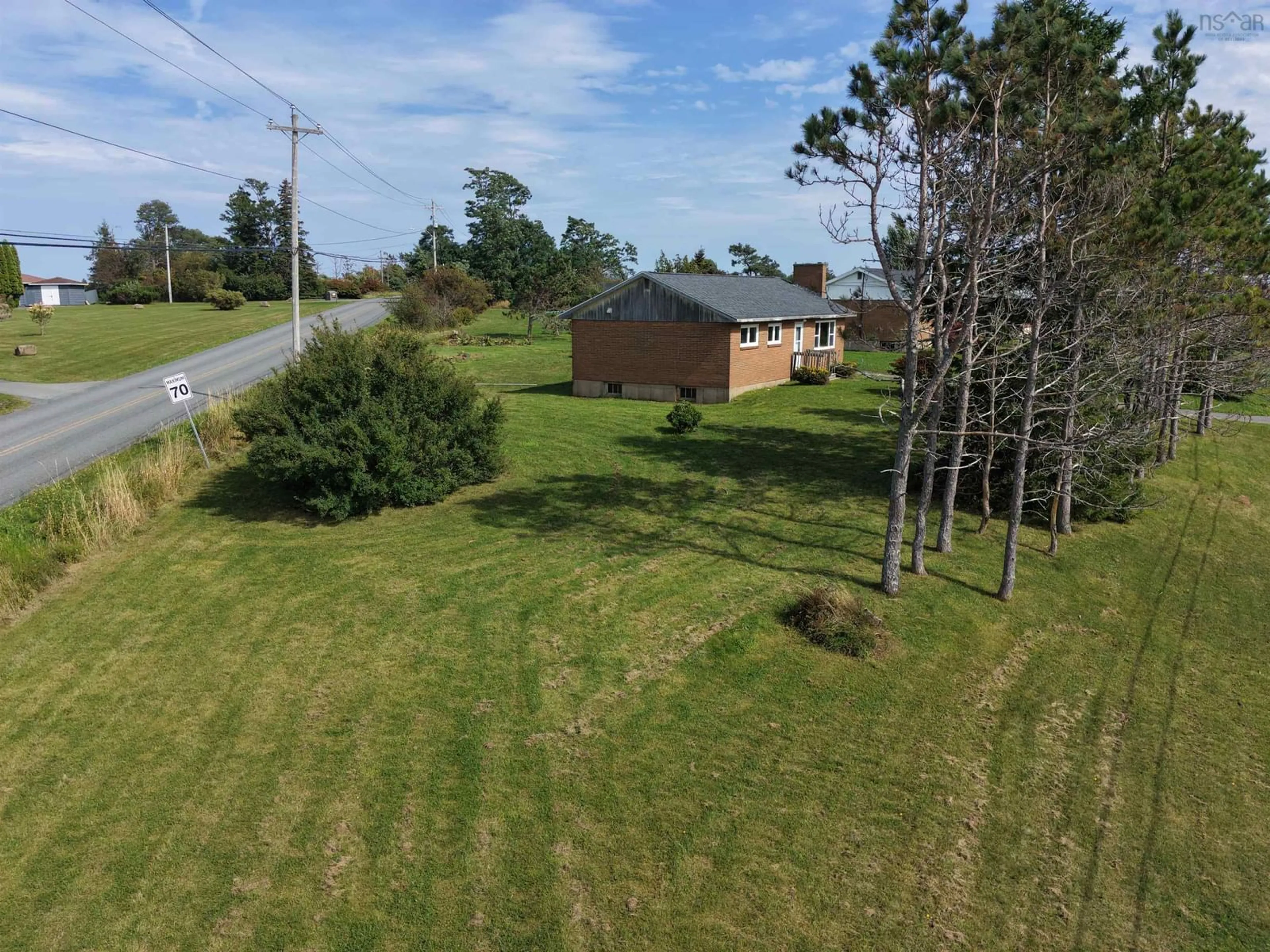 A pic from outside/outdoor area/front of a property/back of a property/a pic from drone, unknown for 2049 Frasers Mountain Rd, Frasers Mountain Nova Scotia B2H 5C4