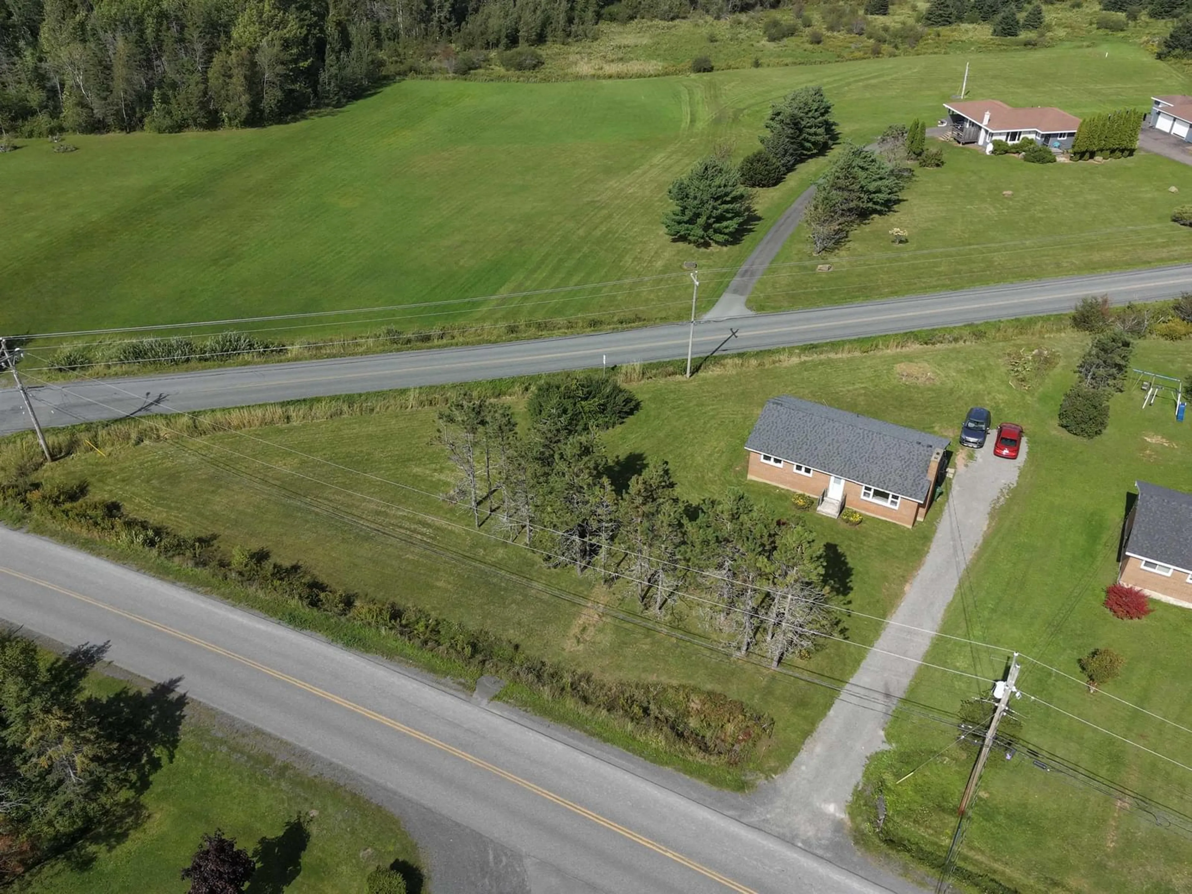 A pic from outside/outdoor area/front of a property/back of a property/a pic from drone, street for 2049 Frasers Mountain Rd, Frasers Mountain Nova Scotia B2H 5C4