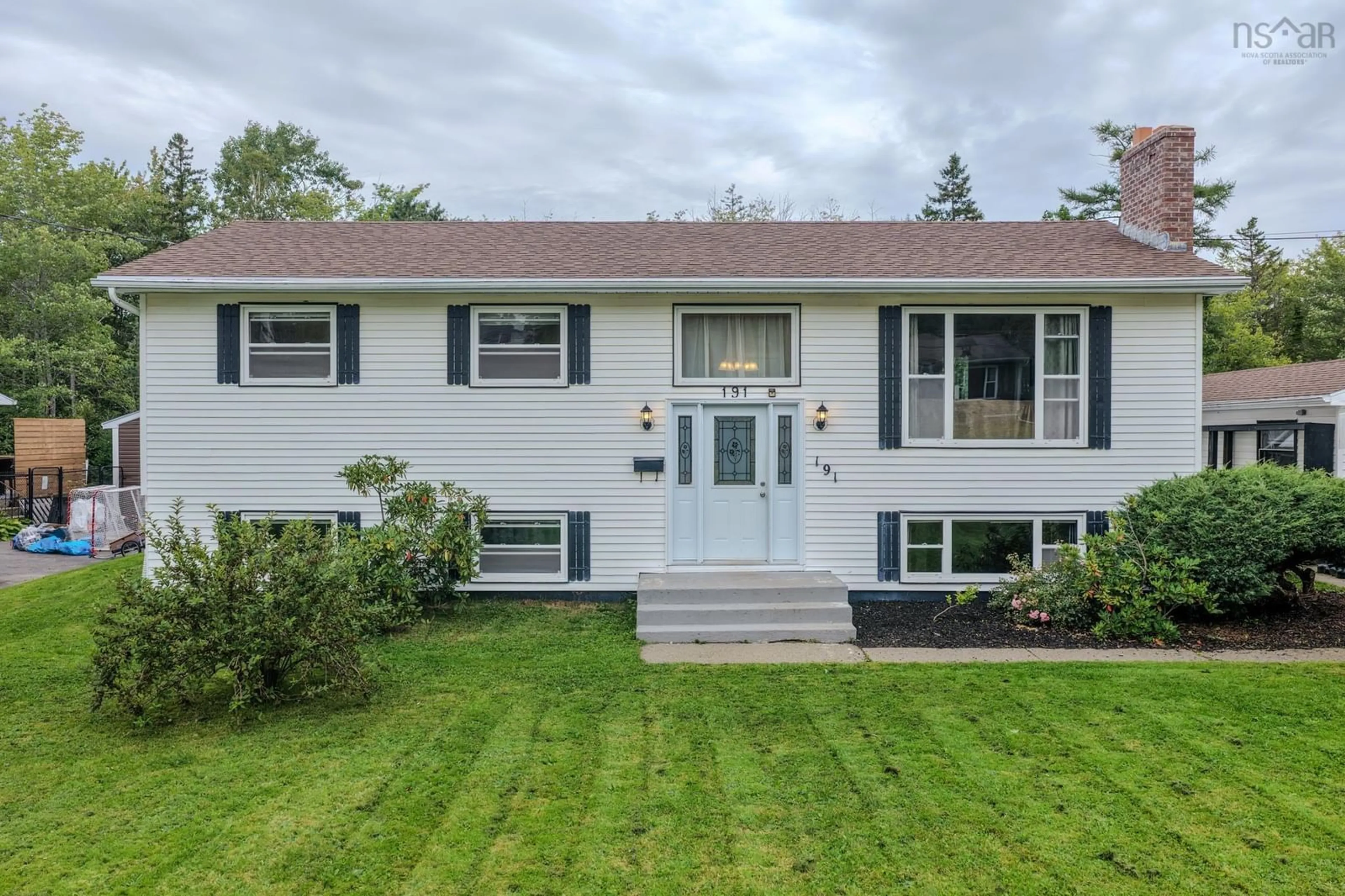 Home with vinyl exterior material, street for 191 Weidner Dr, Sydney Nova Scotia B1S 1V4