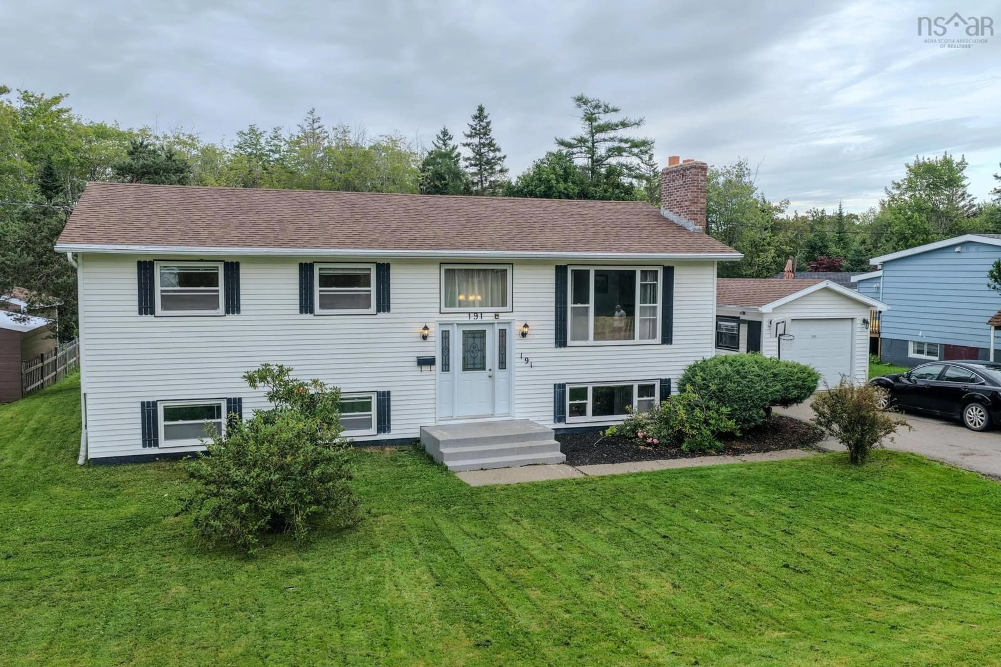 A pic from outside/outdoor area/front of a property/back of a property/a pic from drone, unknown for 191 Weidner Dr, Sydney Nova Scotia B1S 1V4