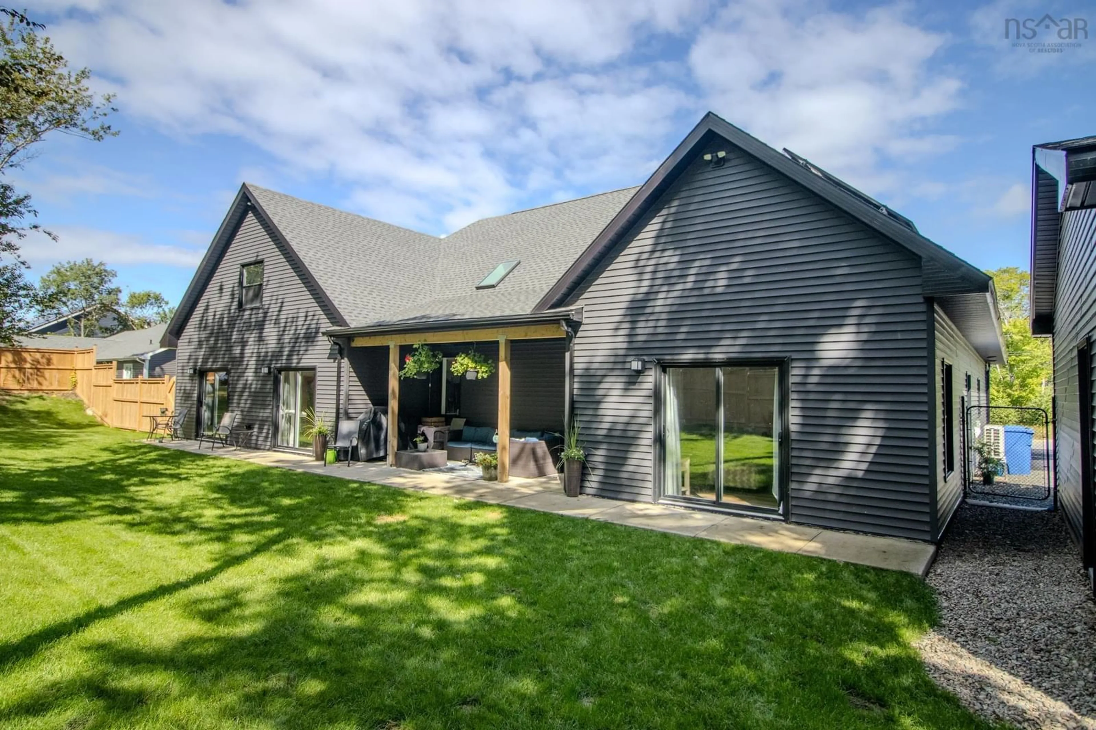 A pic from outside/outdoor area/front of a property/back of a property/a pic from drone, unknown for 288 Fatima Dr, Sydney River Nova Scotia B1S 0M2