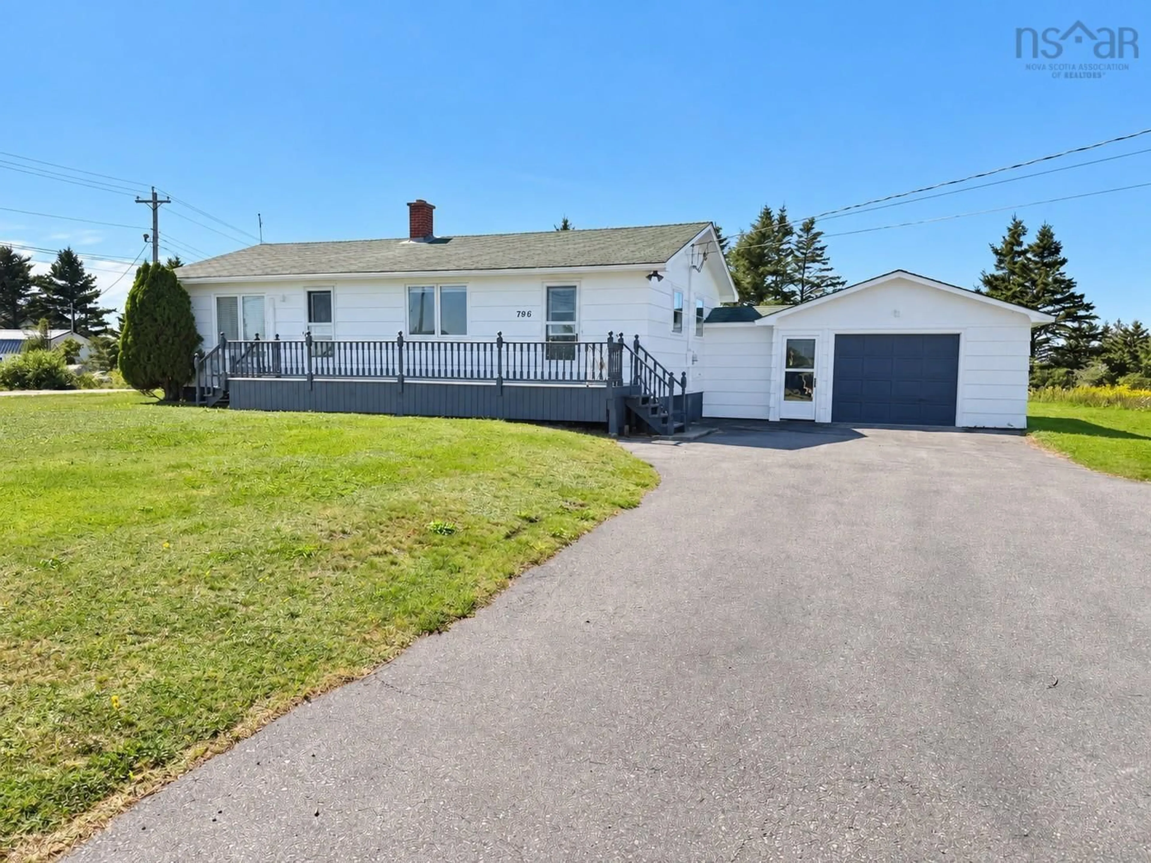 A pic from outside/outdoor area/front of a property/back of a property/a pic from drone, street for 796 330 Hwy, North East Point Nova Scotia B0W 2P0