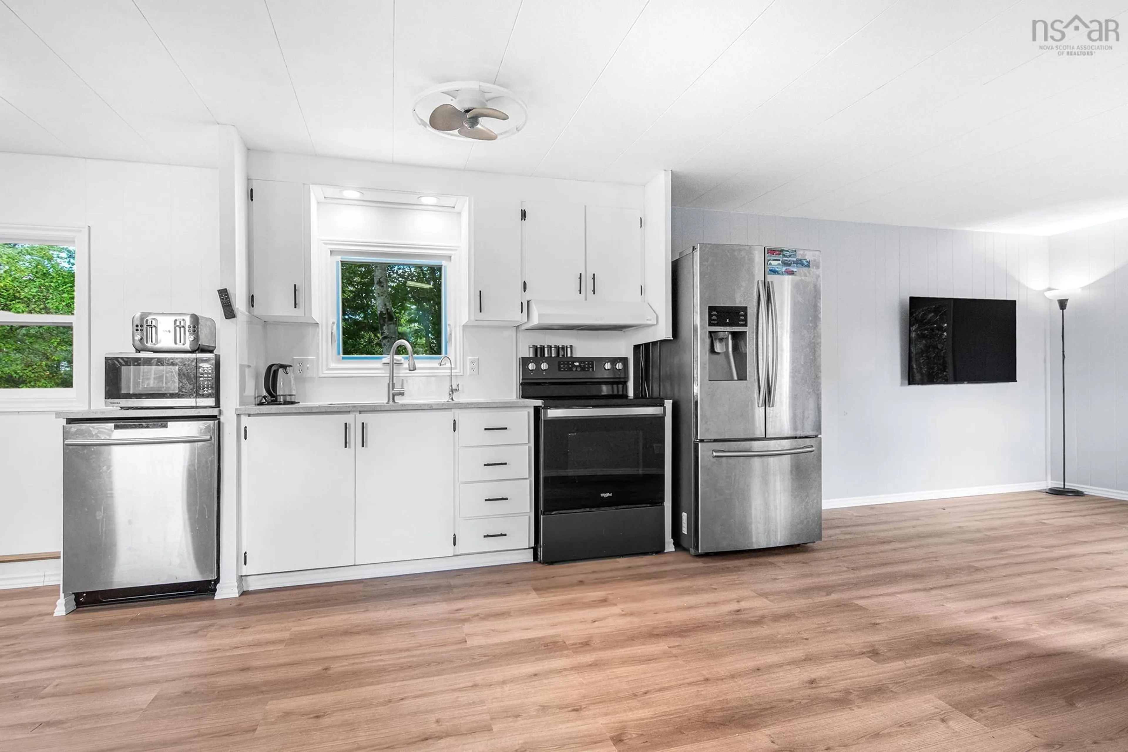 Open concept kitchen, unknown for 1287 Highway 2, Hilden Nova Scotia B0N 1C0