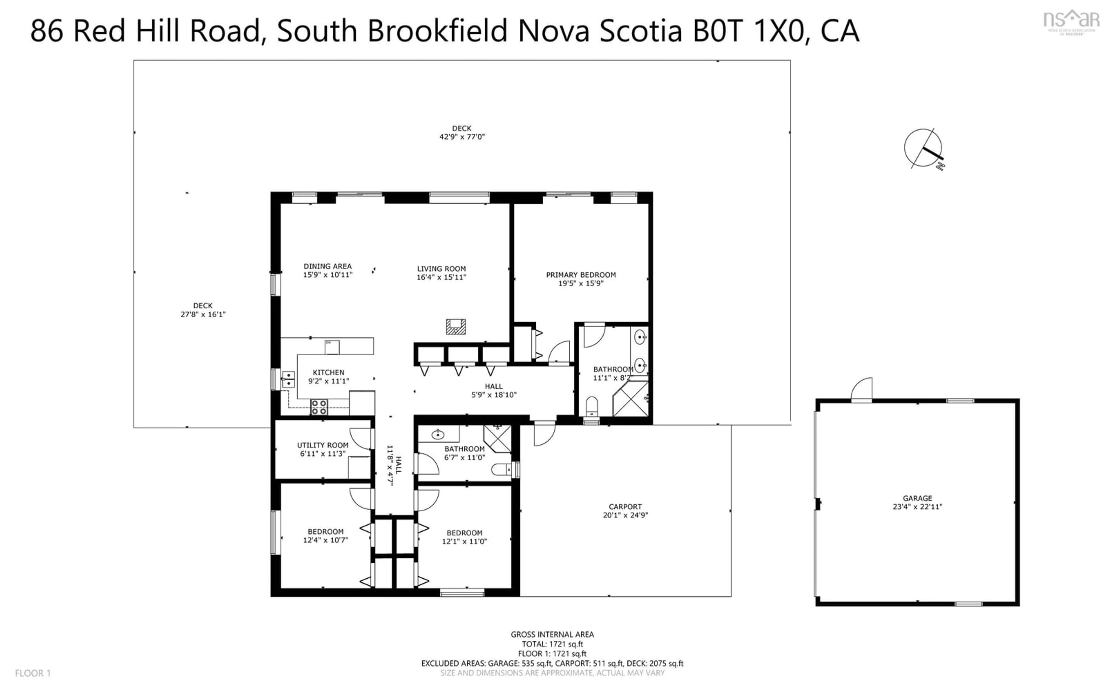 Floor plan for 86 Red Hill Rd, New Elm Nova Scotia B0T 1X0