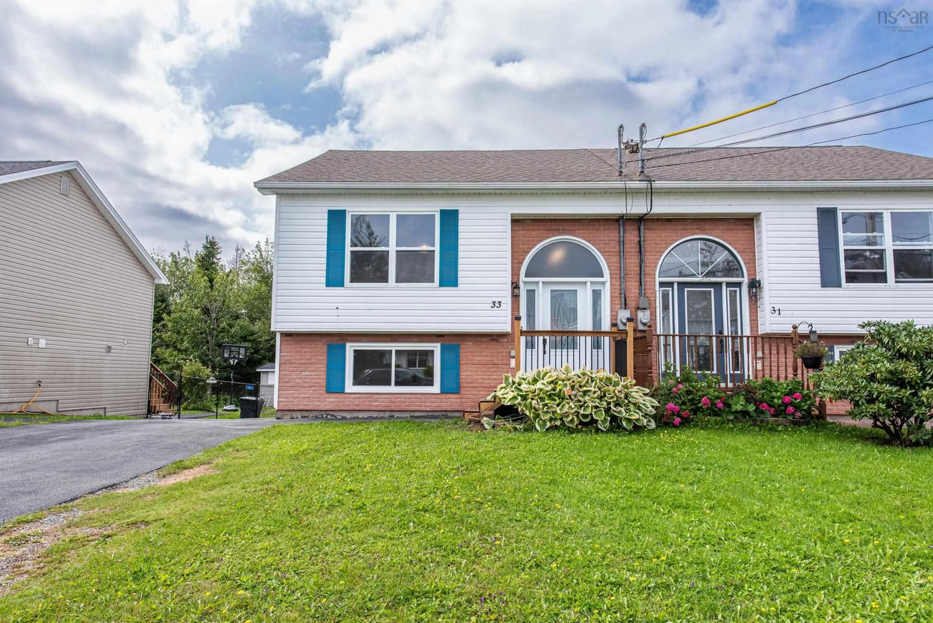 Home with vinyl exterior material, street for 33 Brookview Dr, Cole Harbour Nova Scotia B2V 2V5