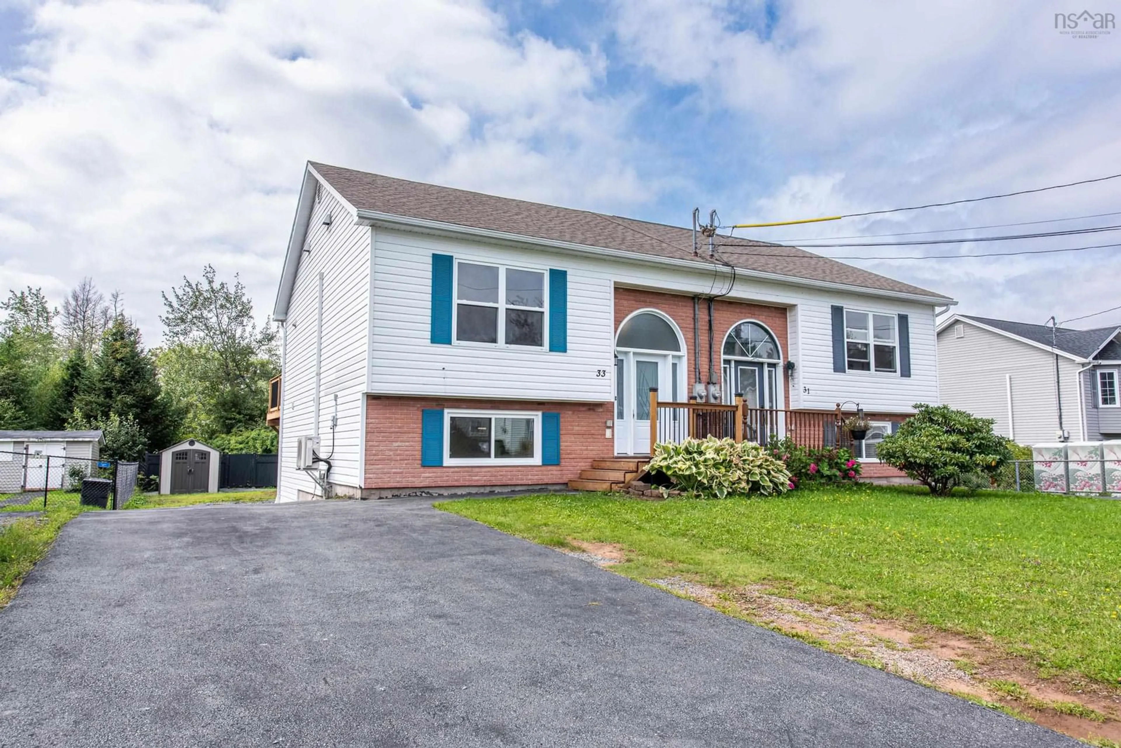 Home with vinyl exterior material, street for 33 Brookview Dr, Cole Harbour Nova Scotia B2V 2V5