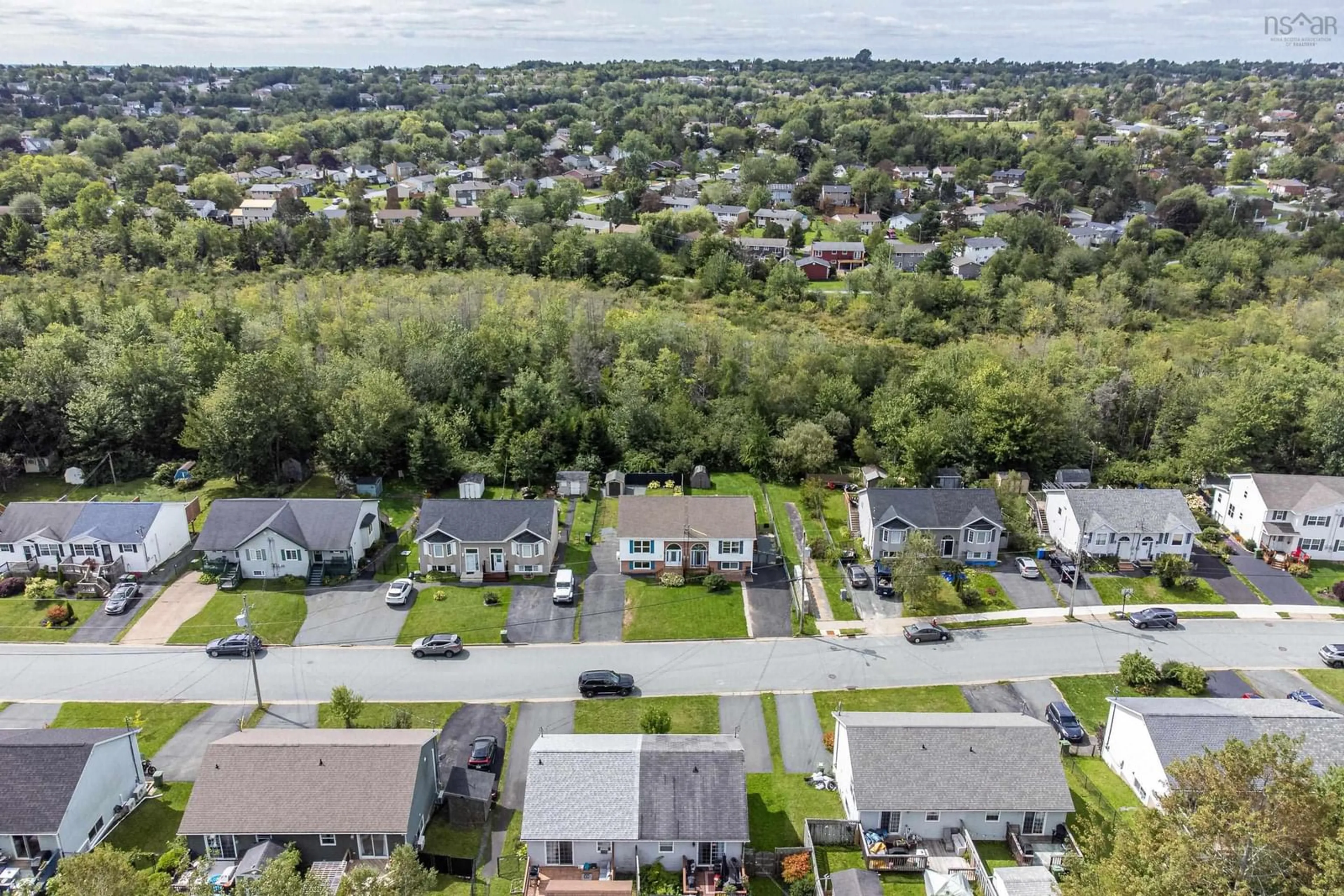 A pic from outside/outdoor area/front of a property/back of a property/a pic from drone, unknown for 33 Brookview Dr, Cole Harbour Nova Scotia B2V 2V5