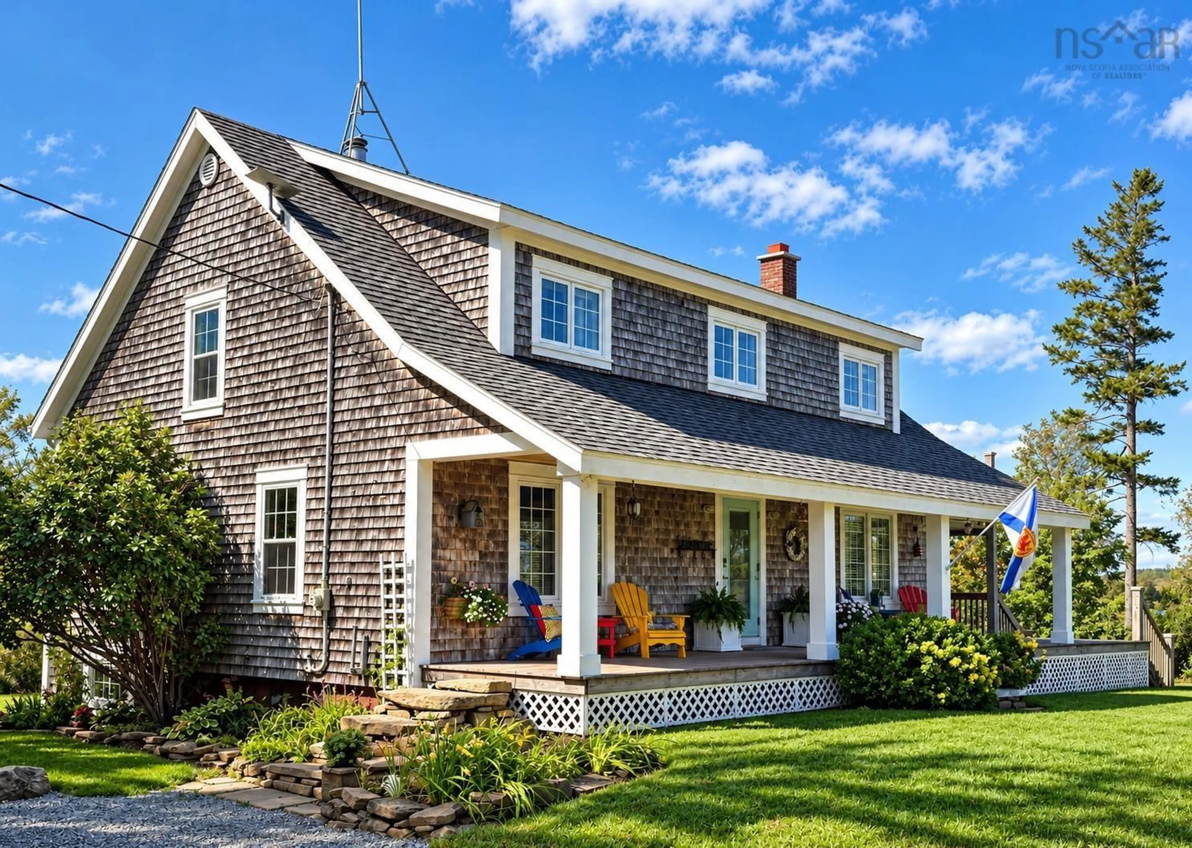 Home with vinyl exterior material, street for 13767 Highway 6, Wallace Nova Scotia B0K 1Y0