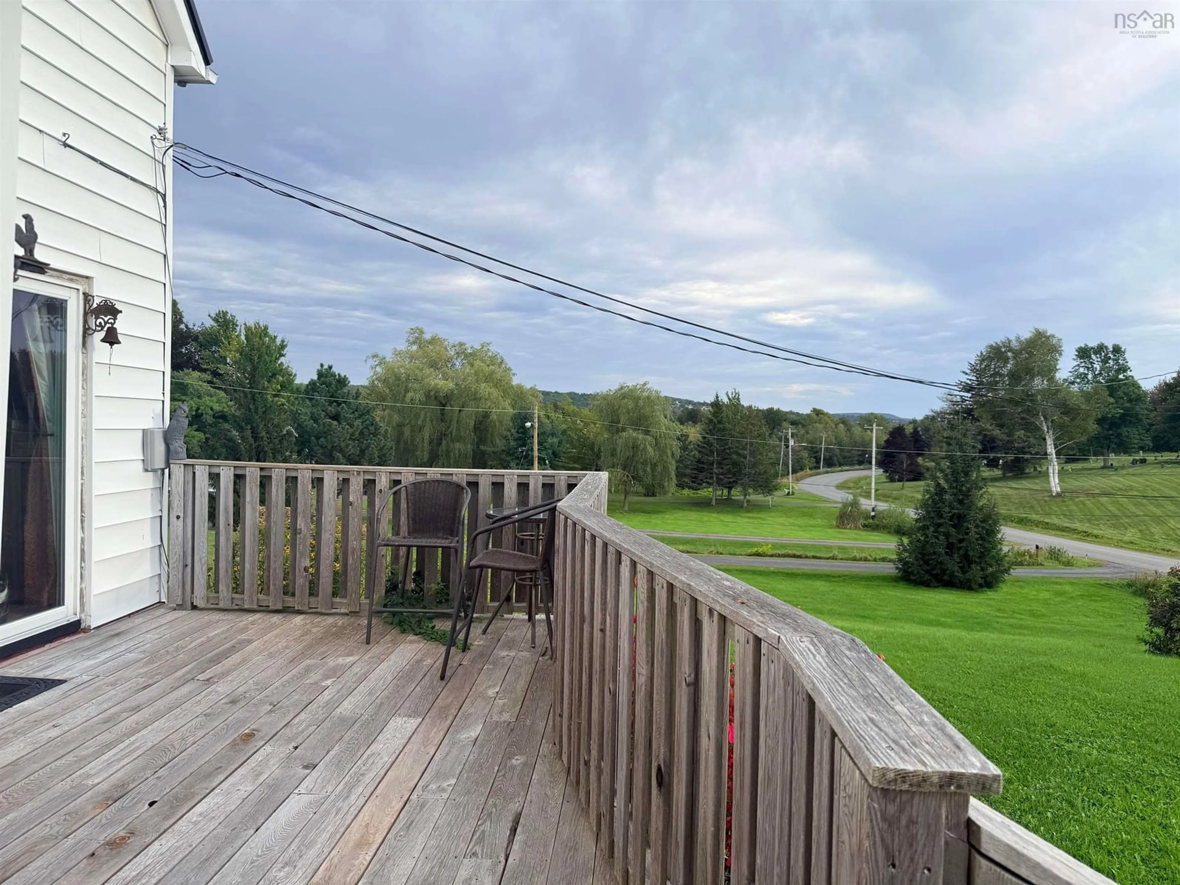 Patio, water/lake/river/ocean view for 88 Chance Harbour Rd, Hillside Nova Scotia B0K 1X0